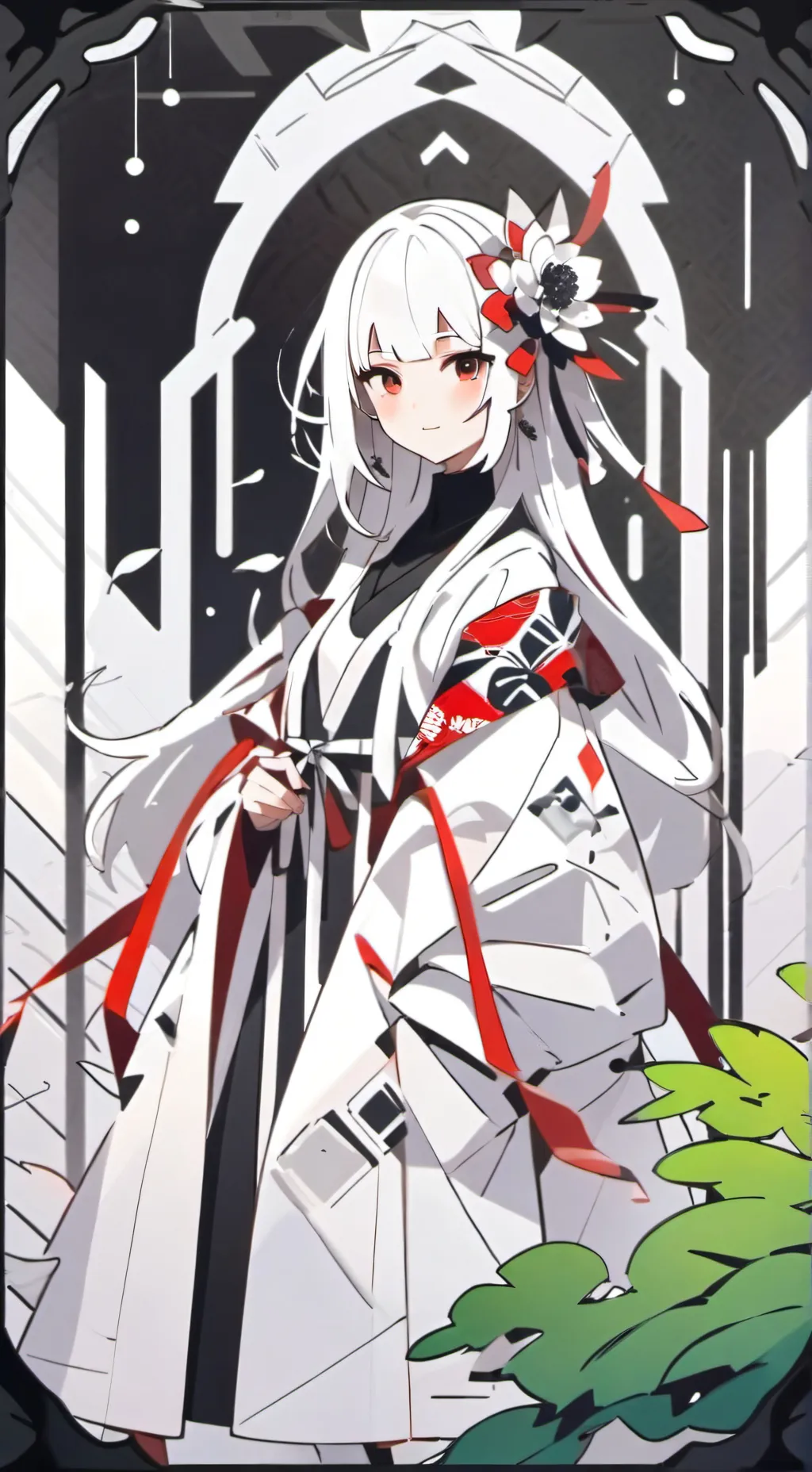 ai character: Sara. background