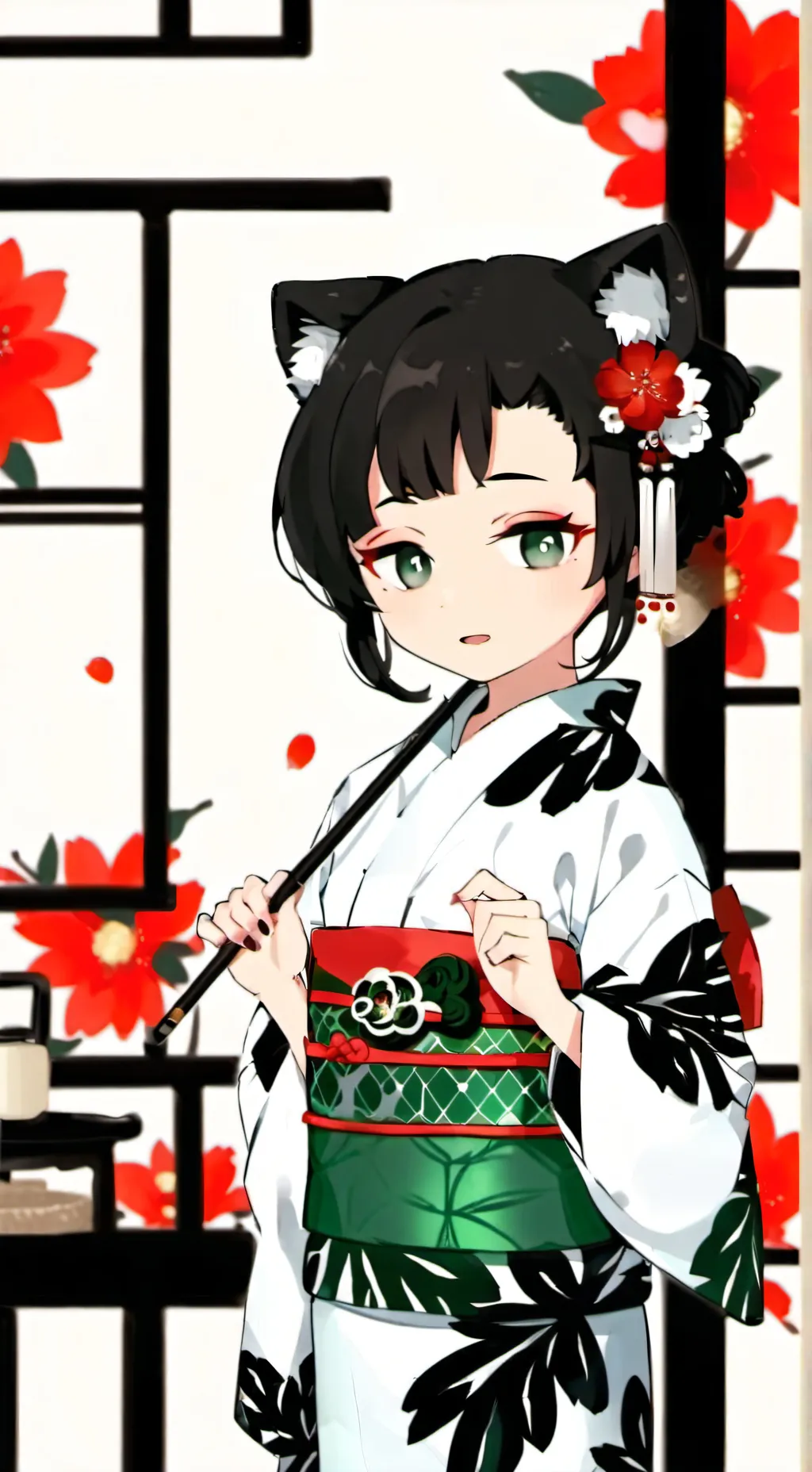 ai character: RANDOM background