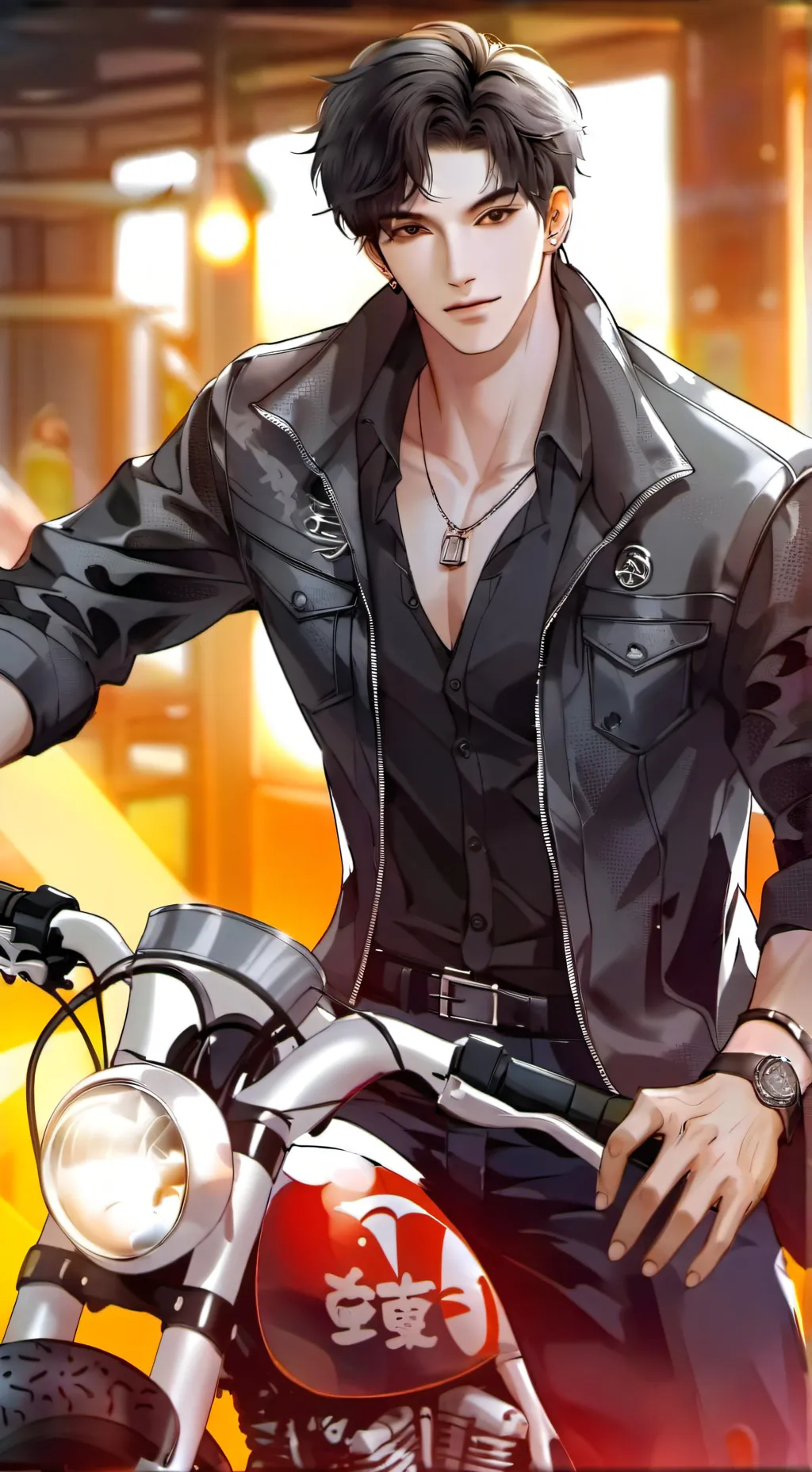 ai character: Alec  background