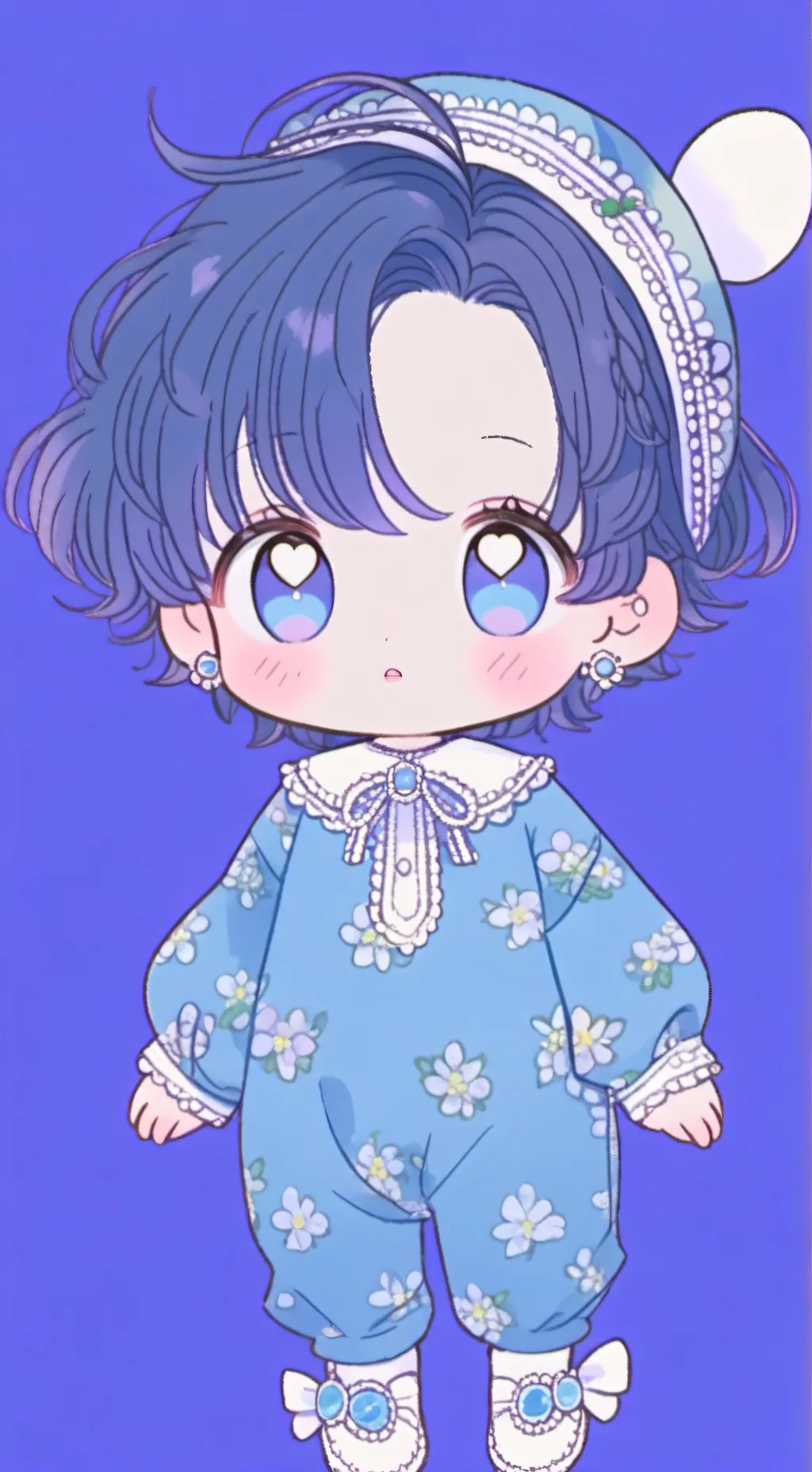 ai character: Bebe en tu panzita background