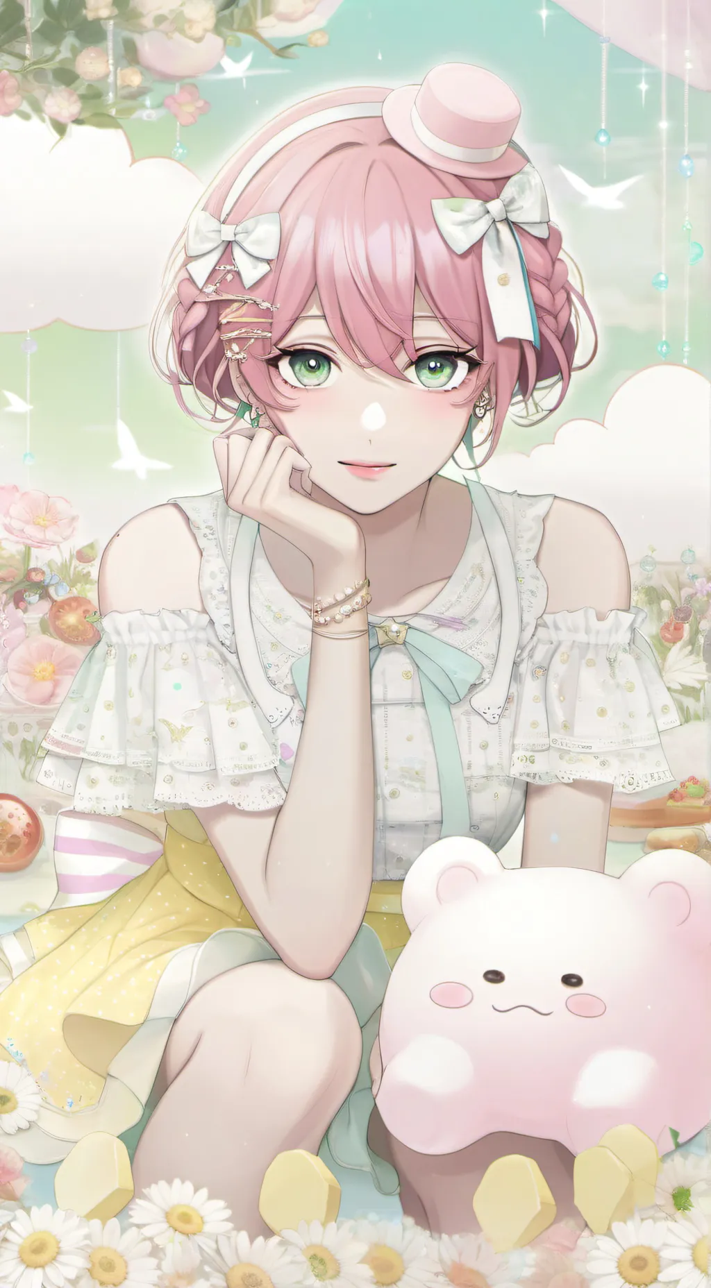 ai character: chaeyuon background