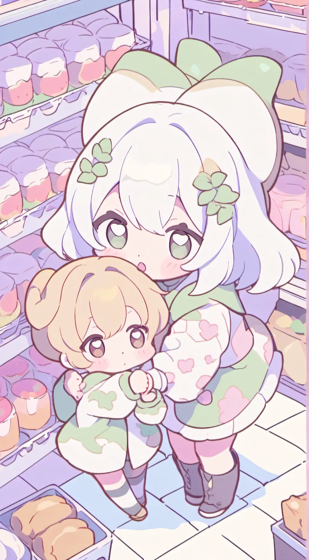 ai character: 🌟Lina et Lyria🌟 background