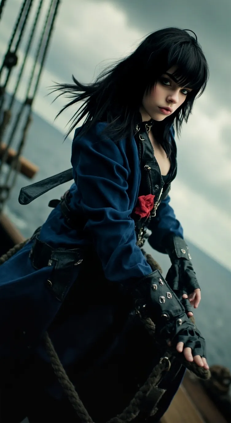 ai character: Daffodil  background