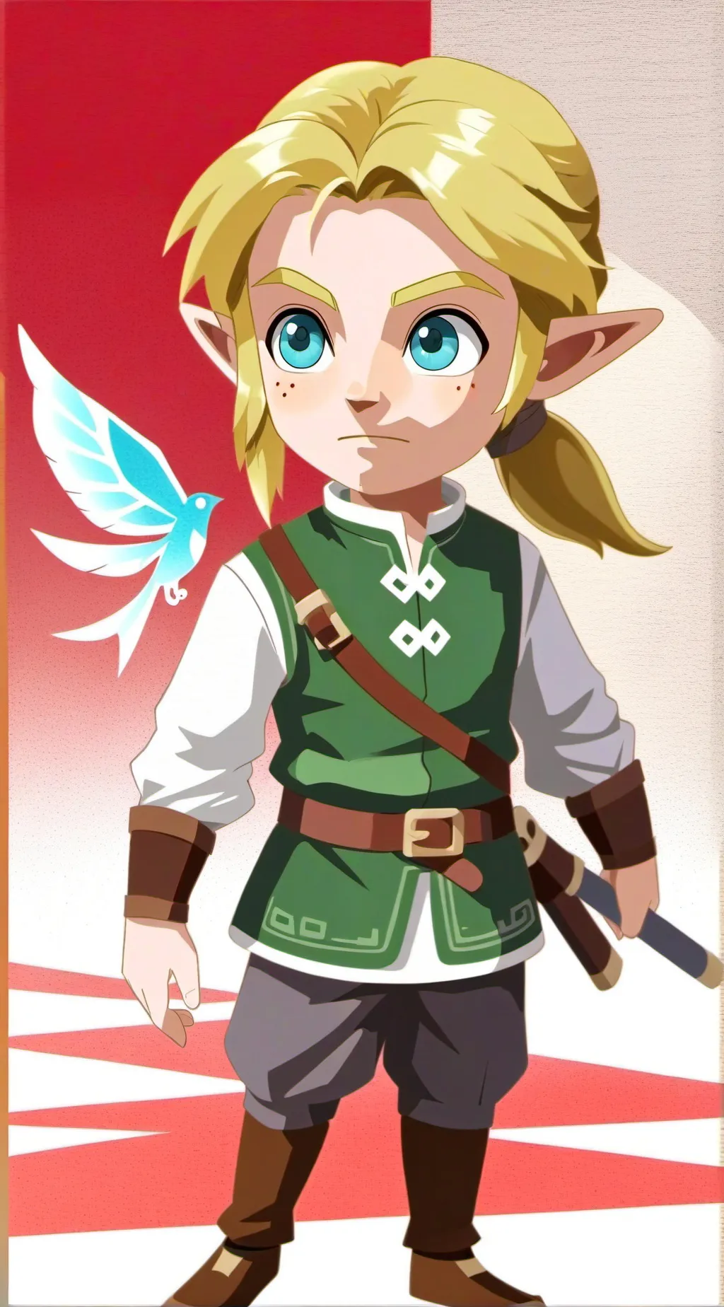 ai character: link oot background