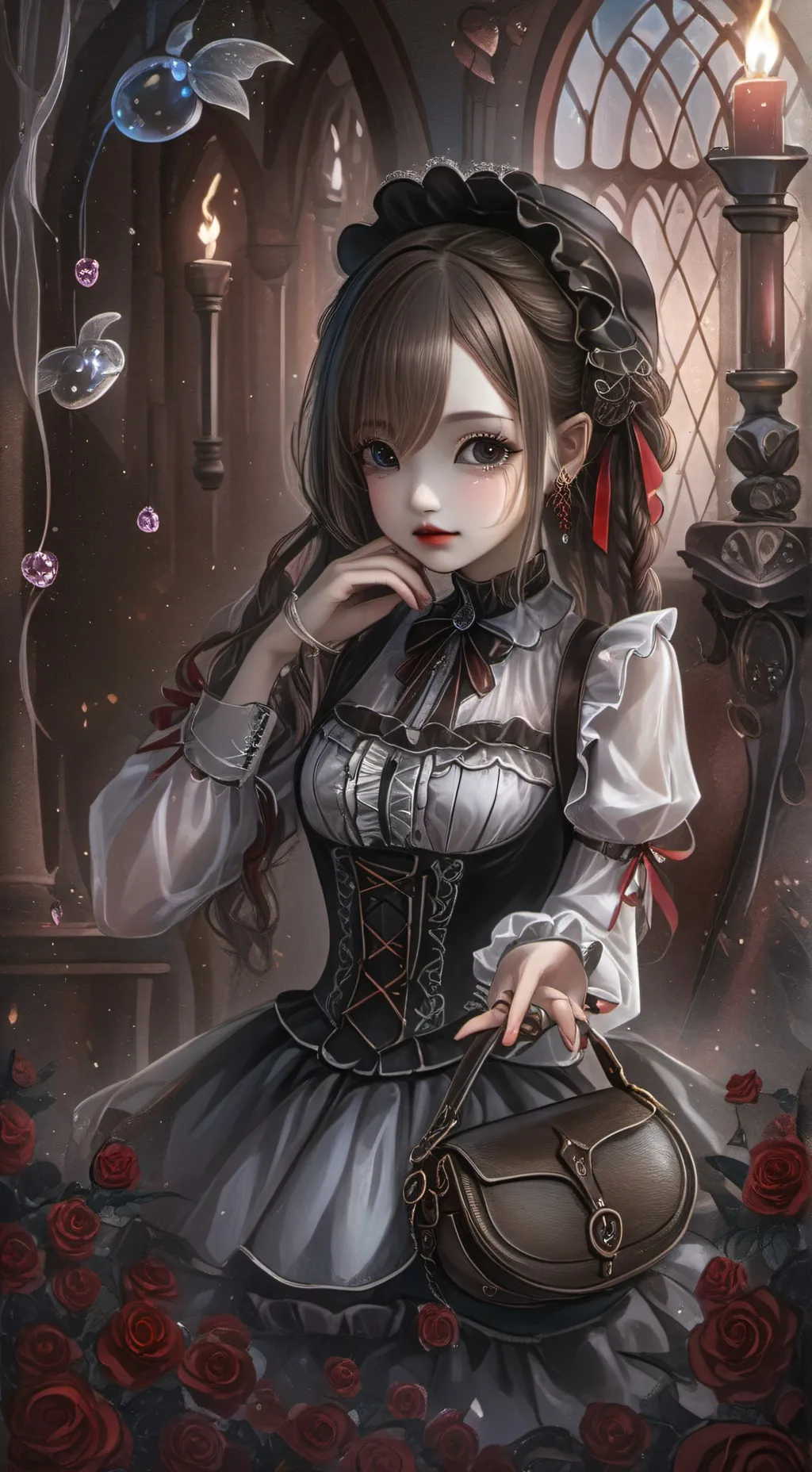 ai character: kitty background