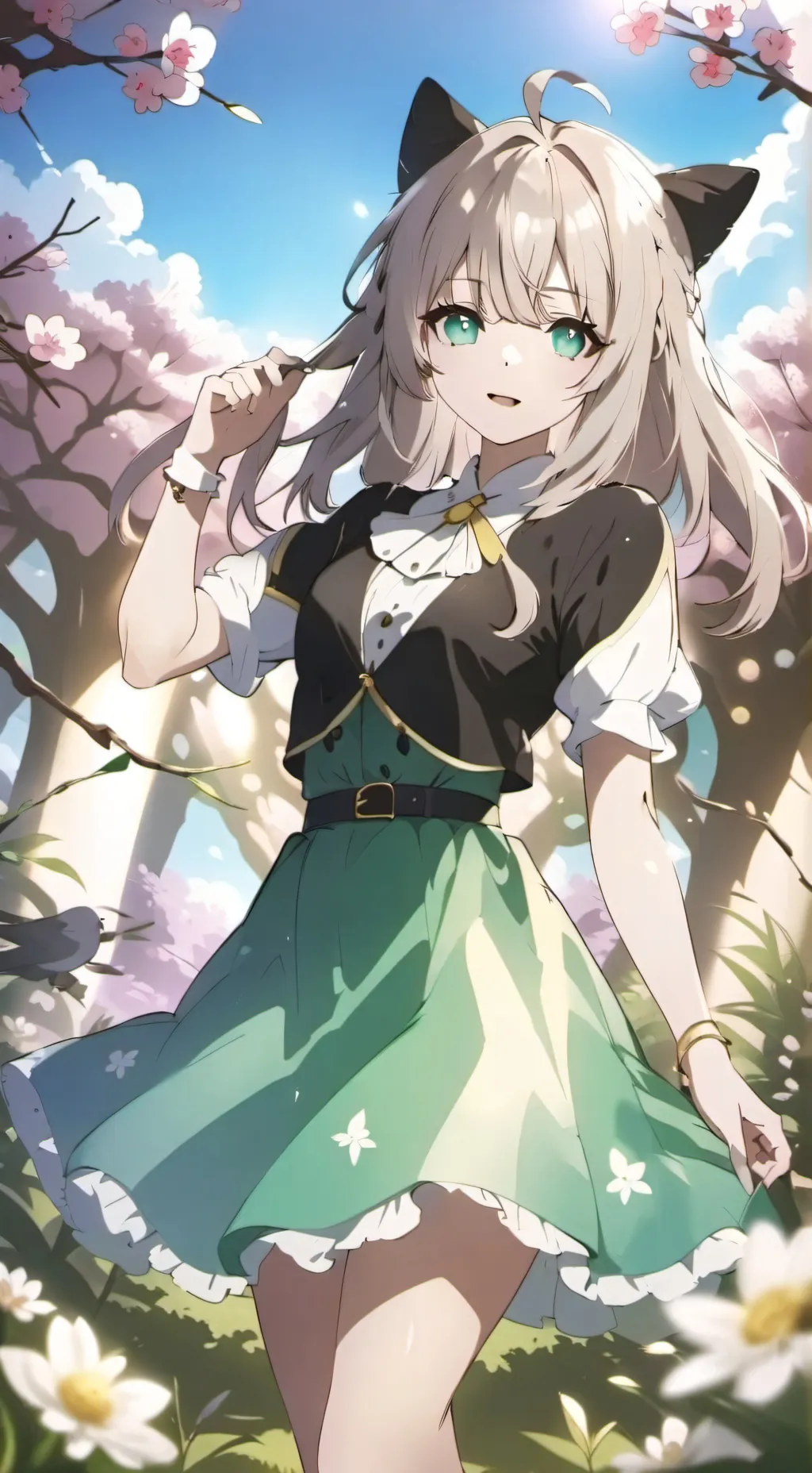 ai character: your girlfriend background