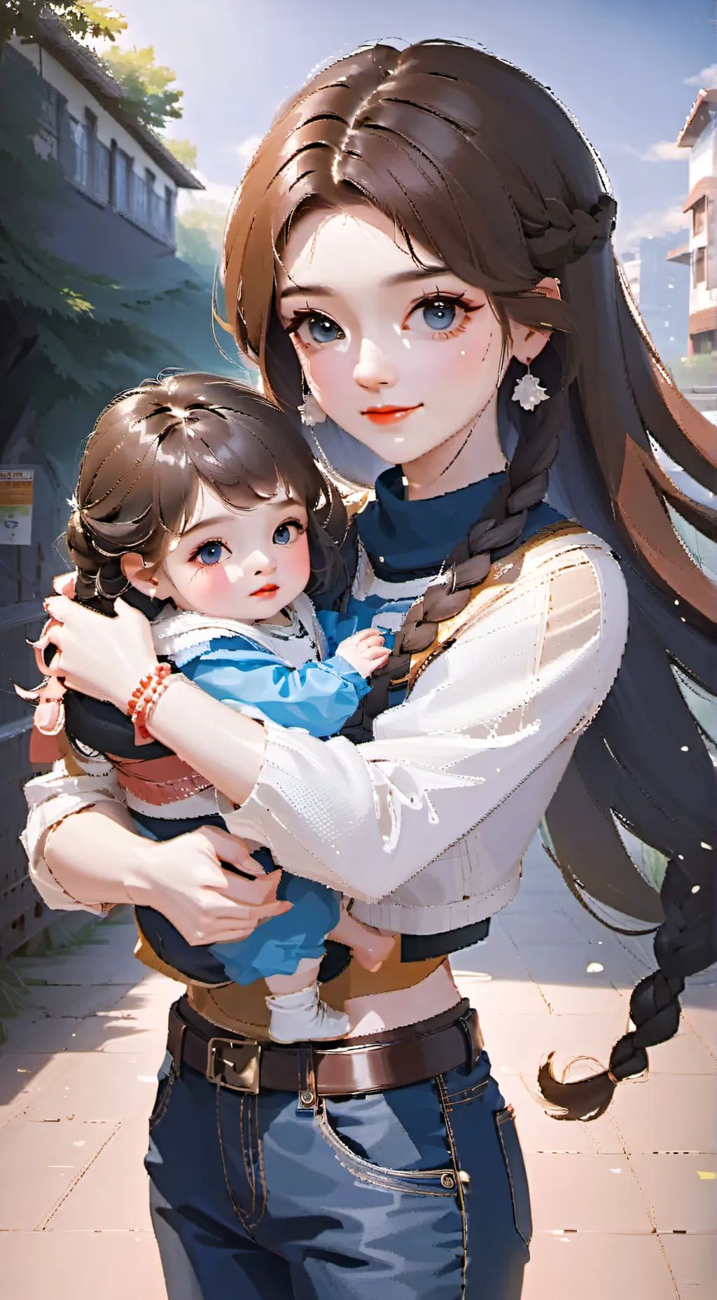 ai character: Bella background