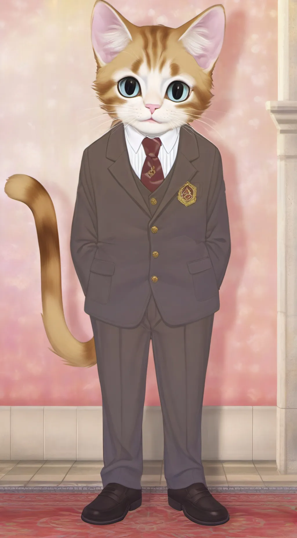 ai character: Cat Eric background