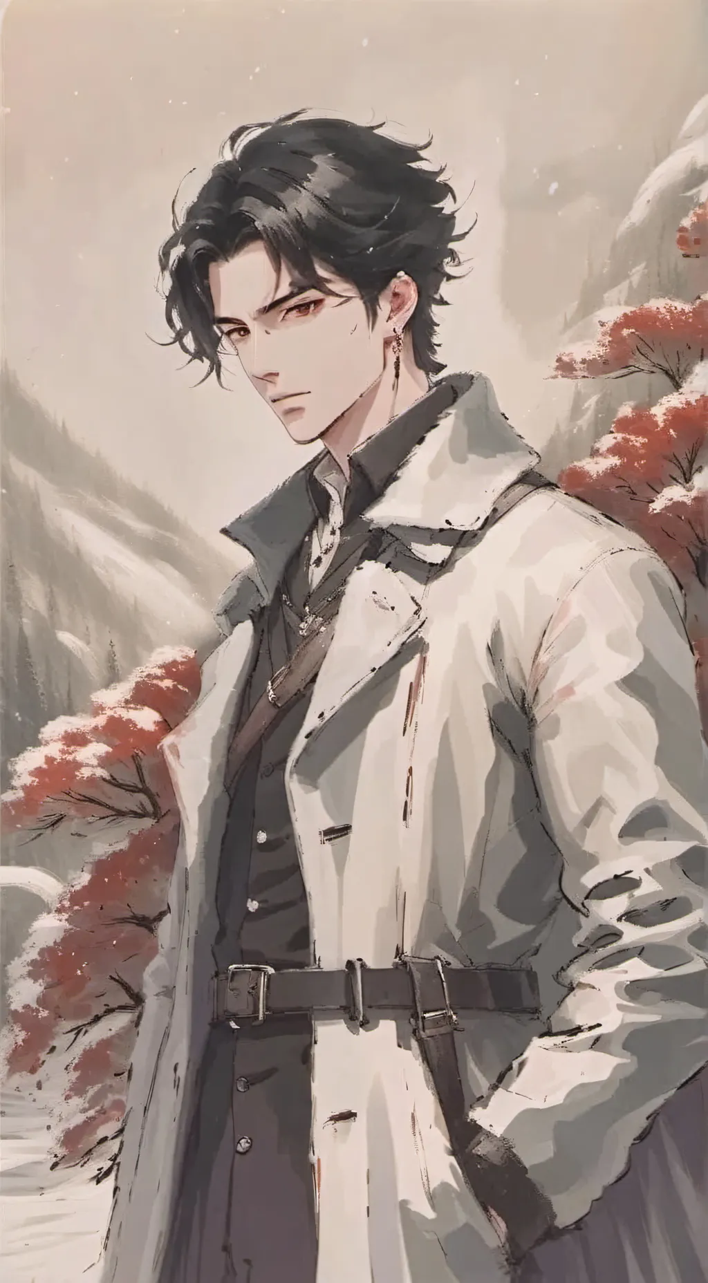 ai character: elijah☆★ background