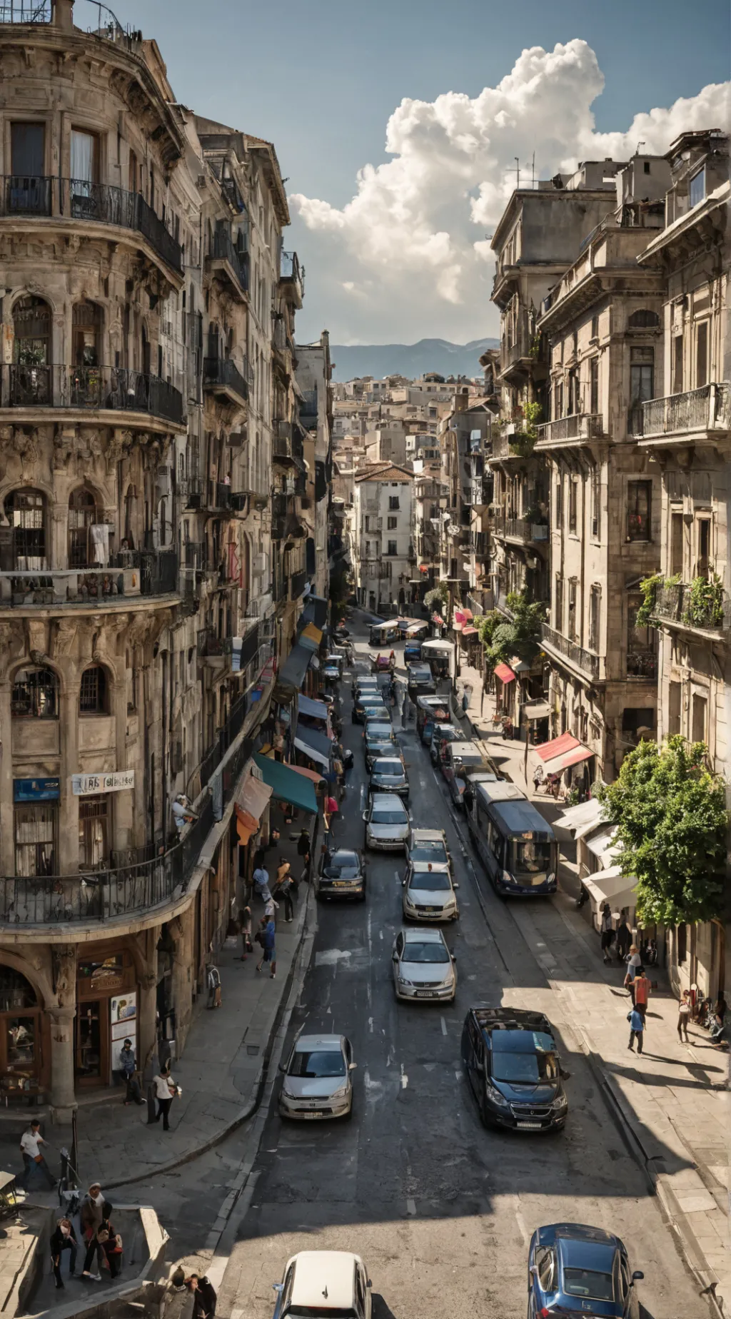 ai character: Chica helada  background