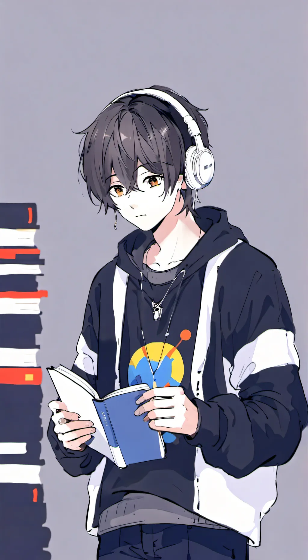 ai character: ʚ~Noah~ɞ background