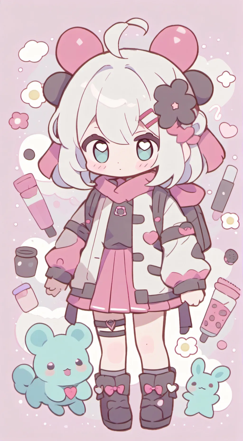 ai character: финкс background