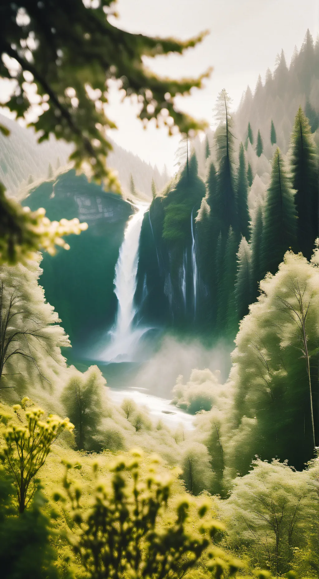 ai character: moonlight  background