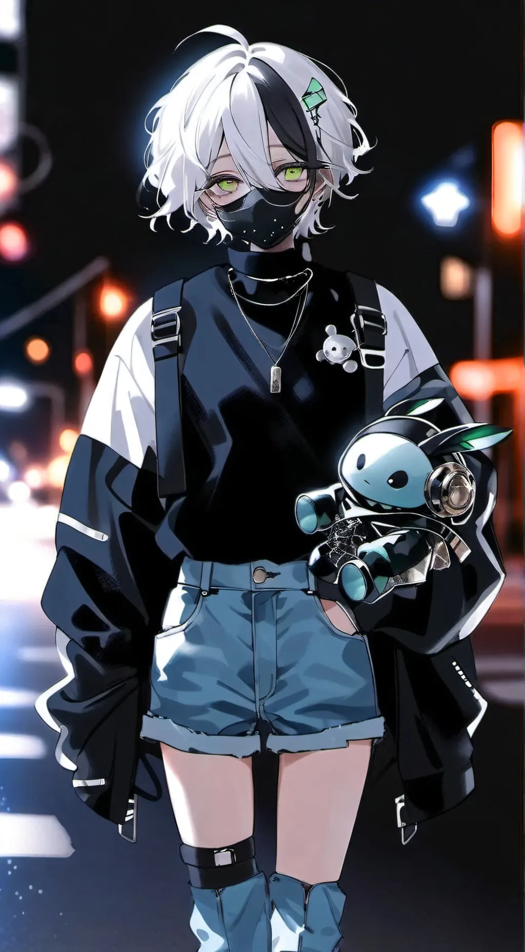 ai character: Zera ace slayer background