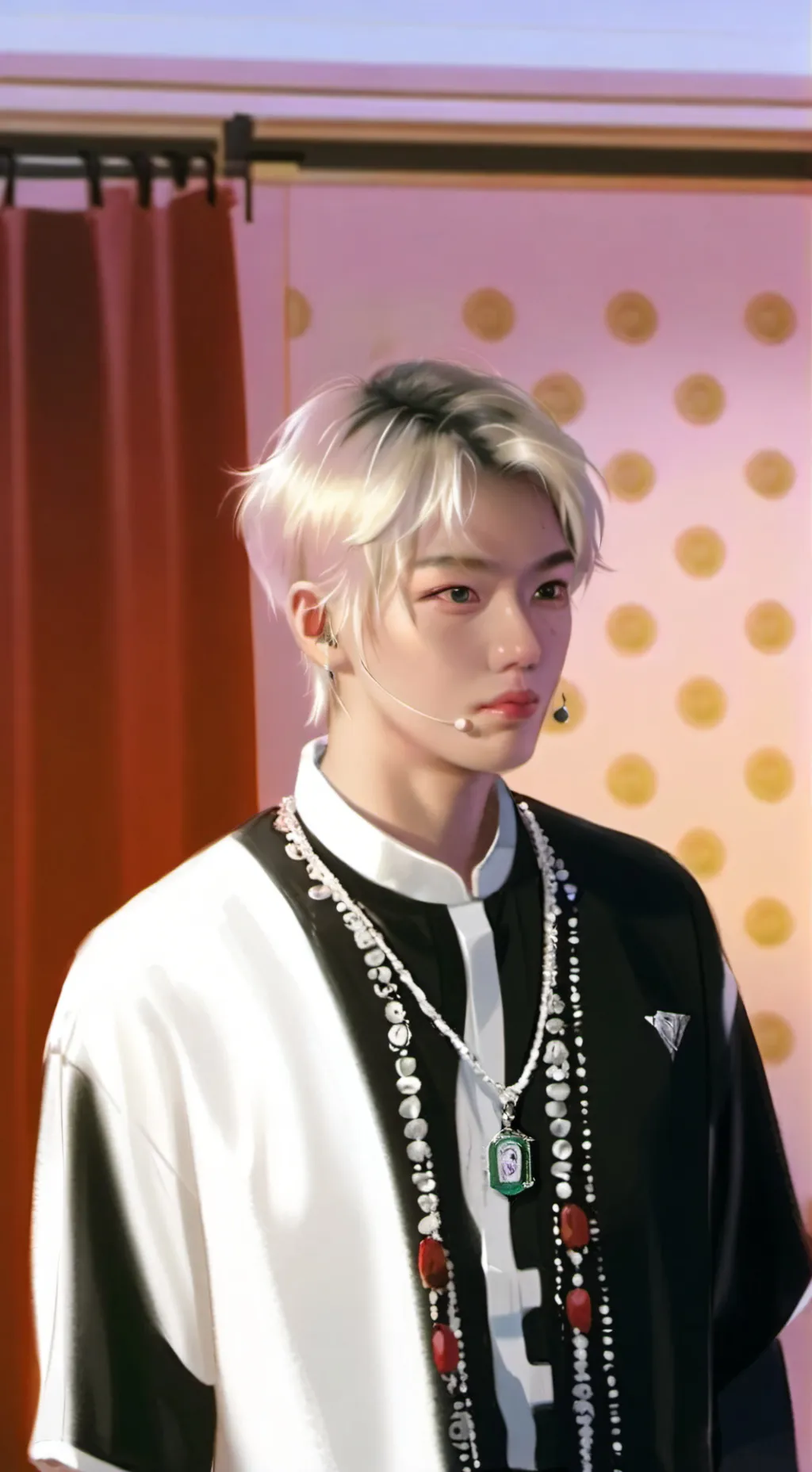 ai character: Lee Felix  background