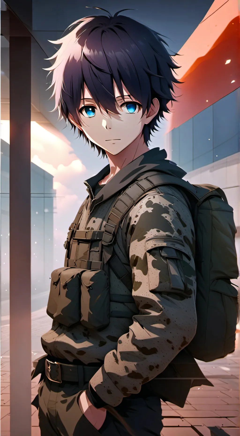 ai character: Base  background