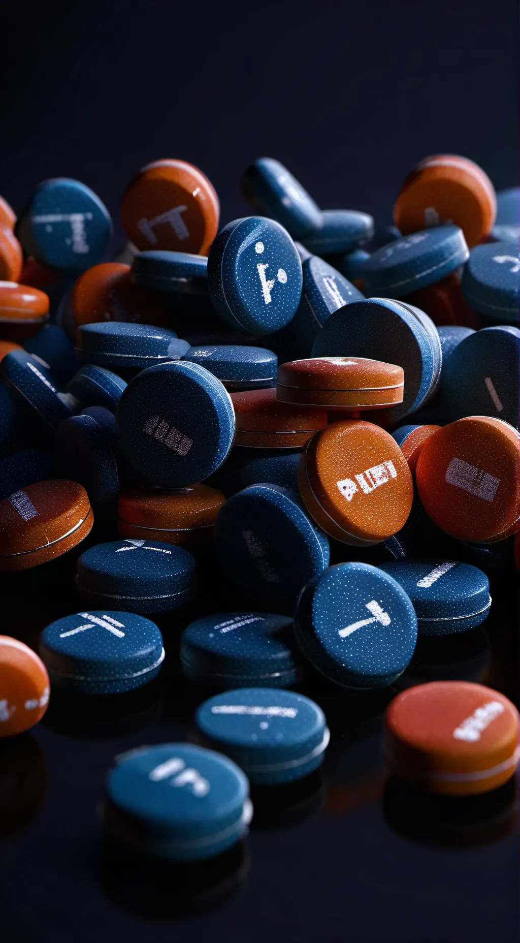 ai character: happy pills background