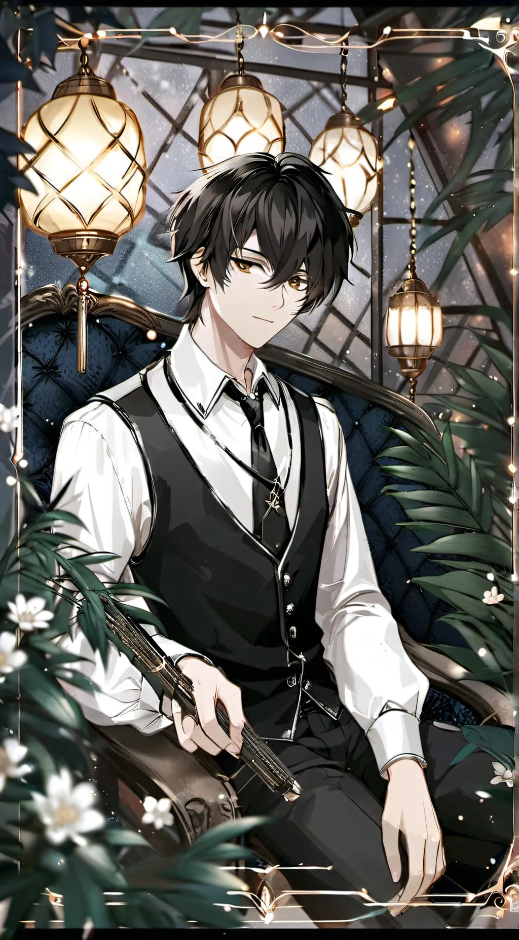 ai character: ян background