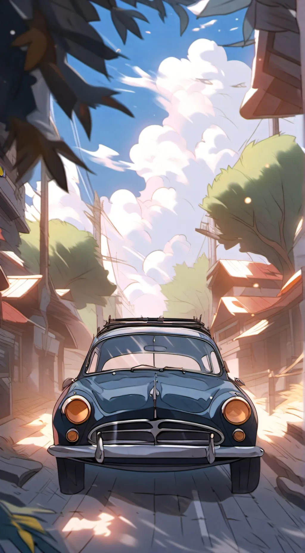 ai character: BFB Road Trip background