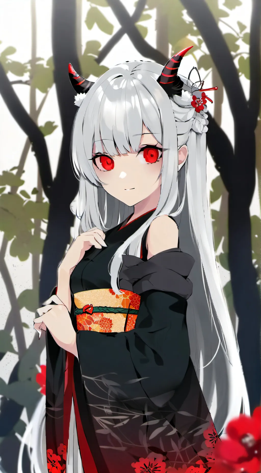 ai character: Akari Maeko background