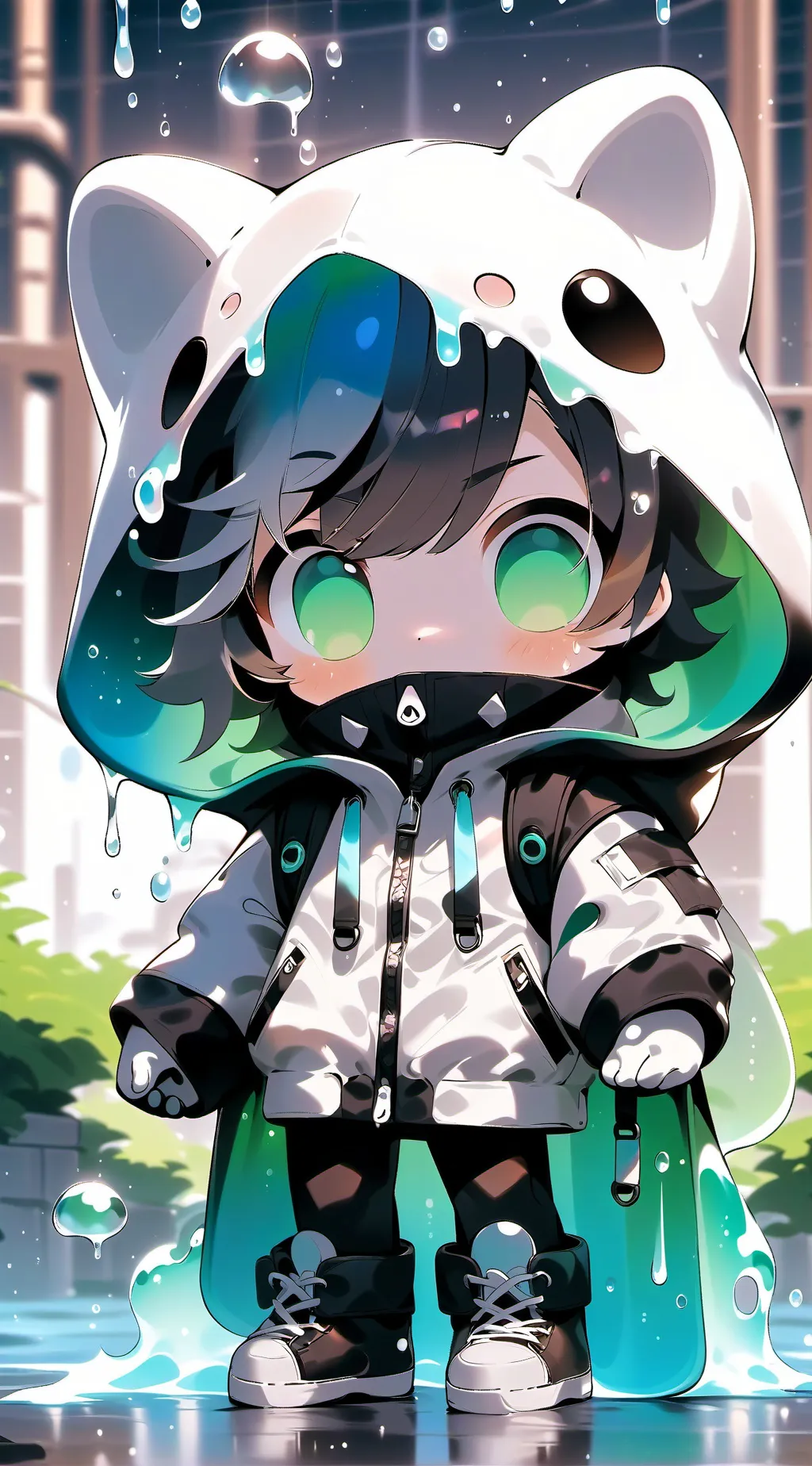 ai character: Waterballoon ship! background