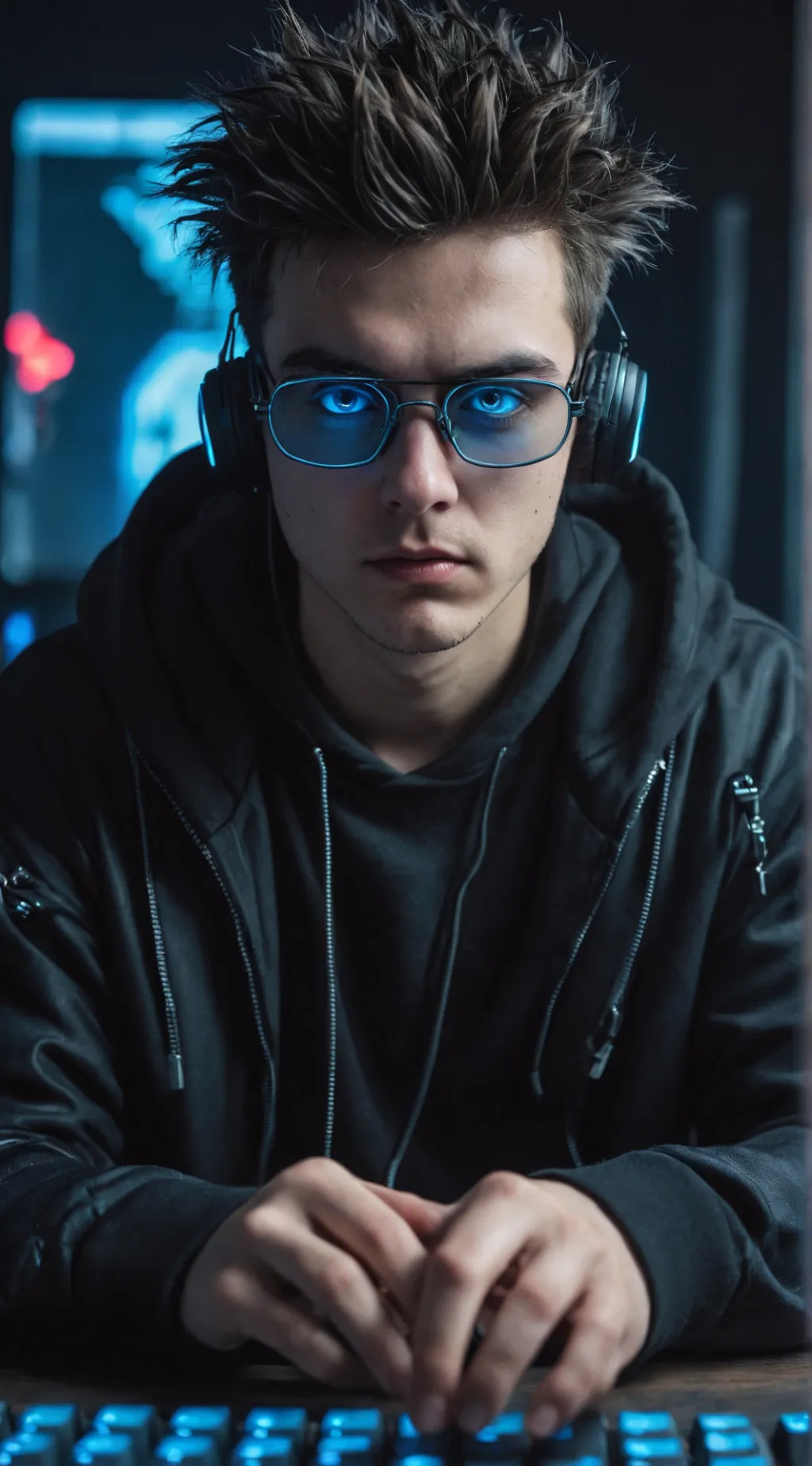 ai character: ZeroCool background