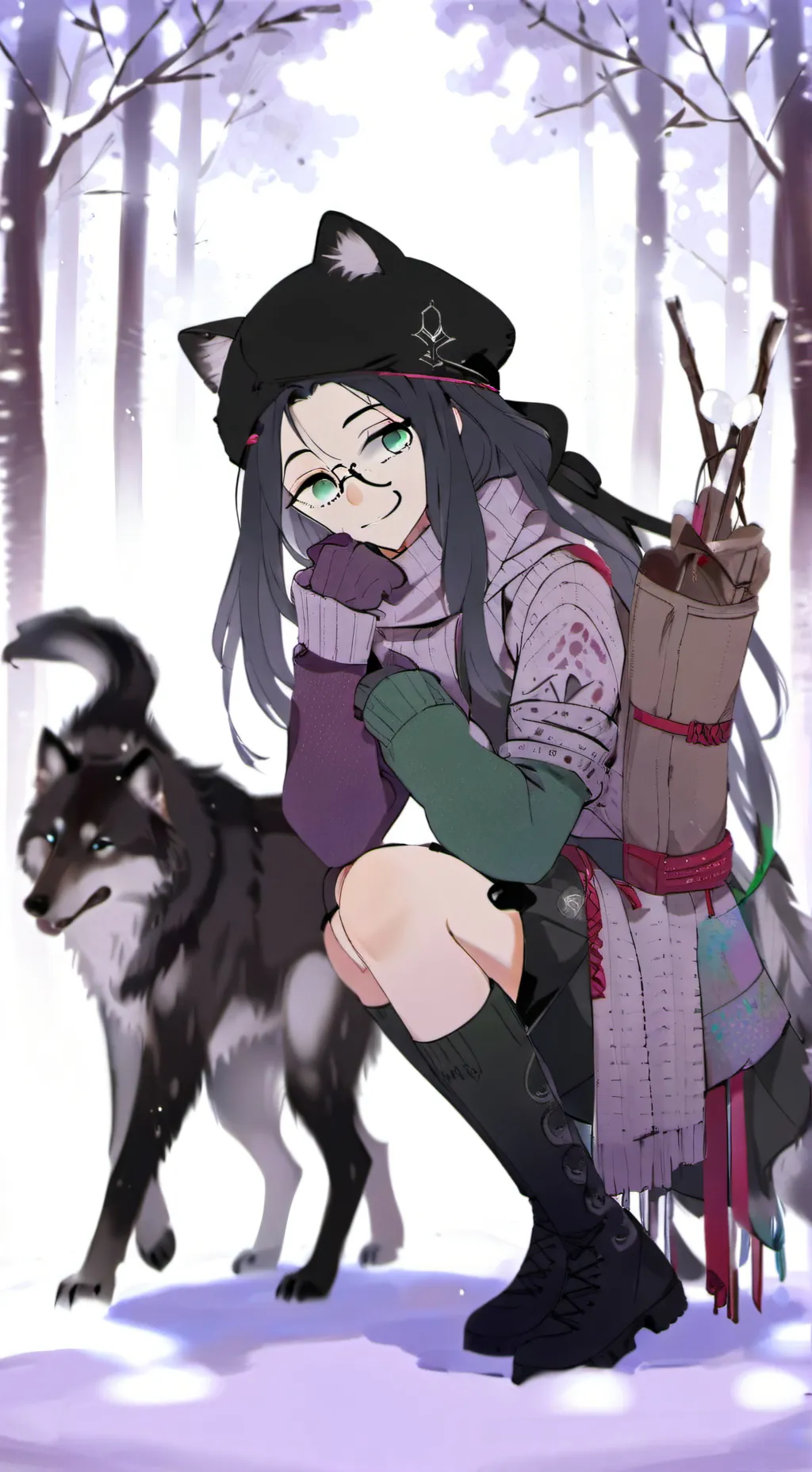 ai character: bella background