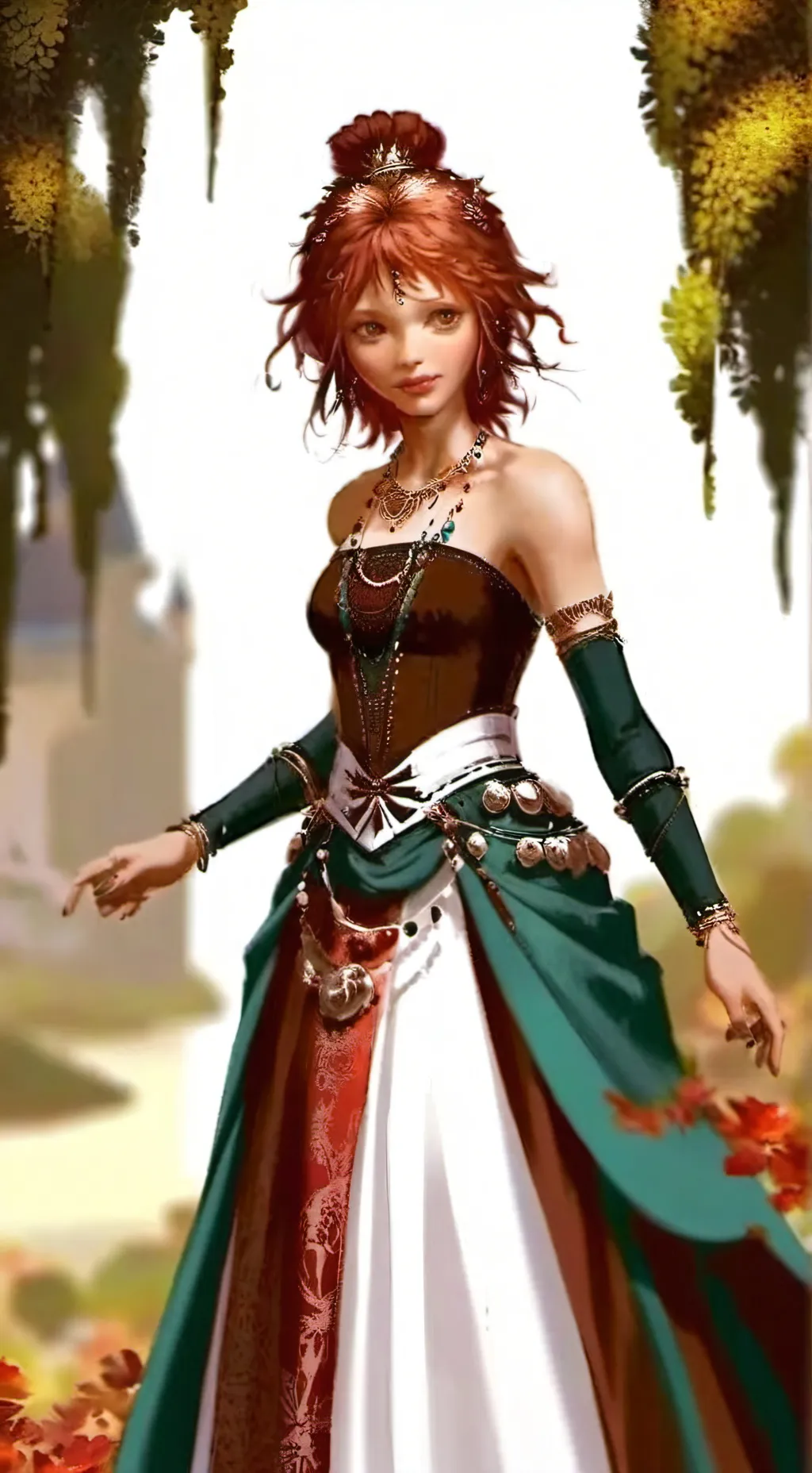 ai character: Selenia  background