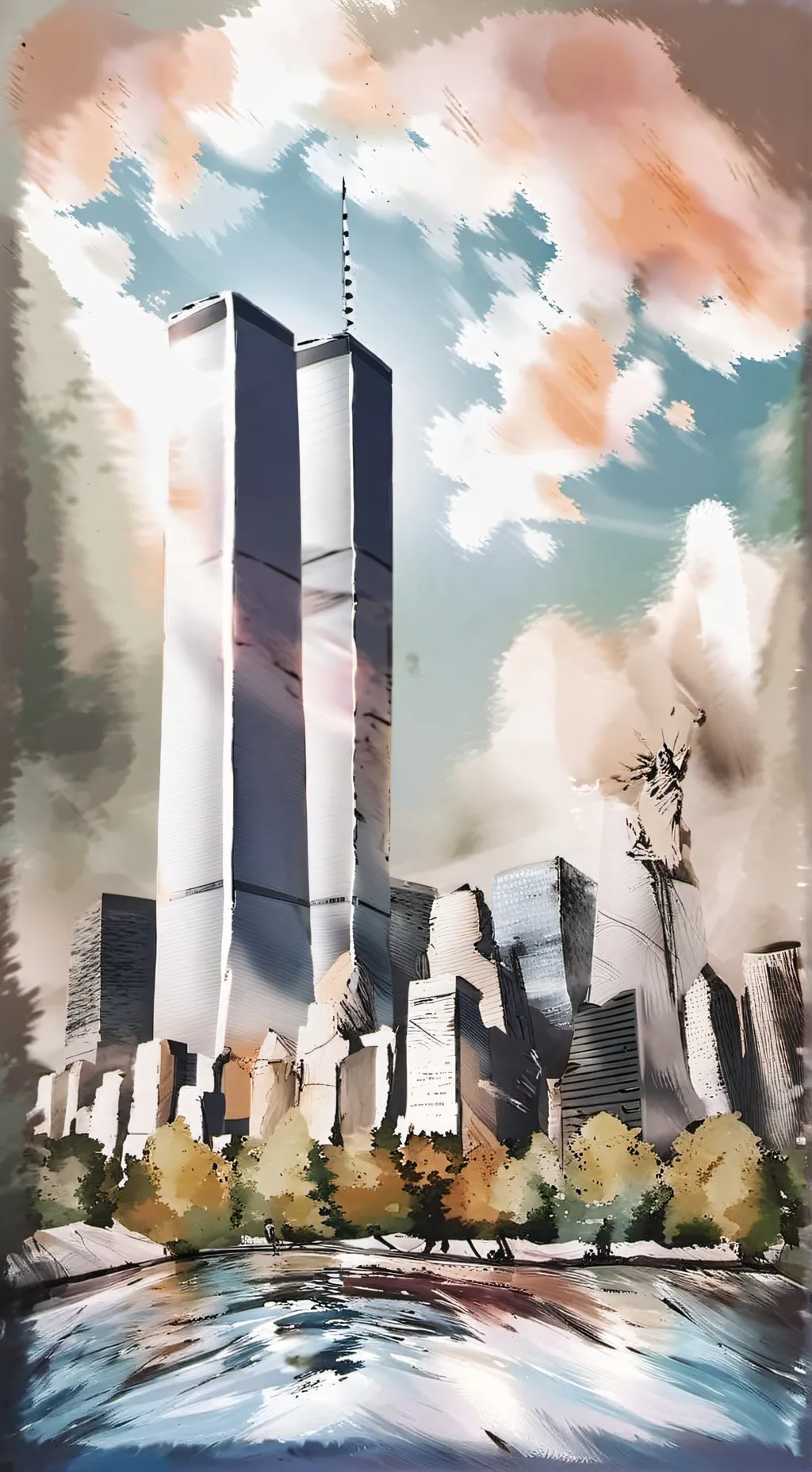 ai character: 9/11 background