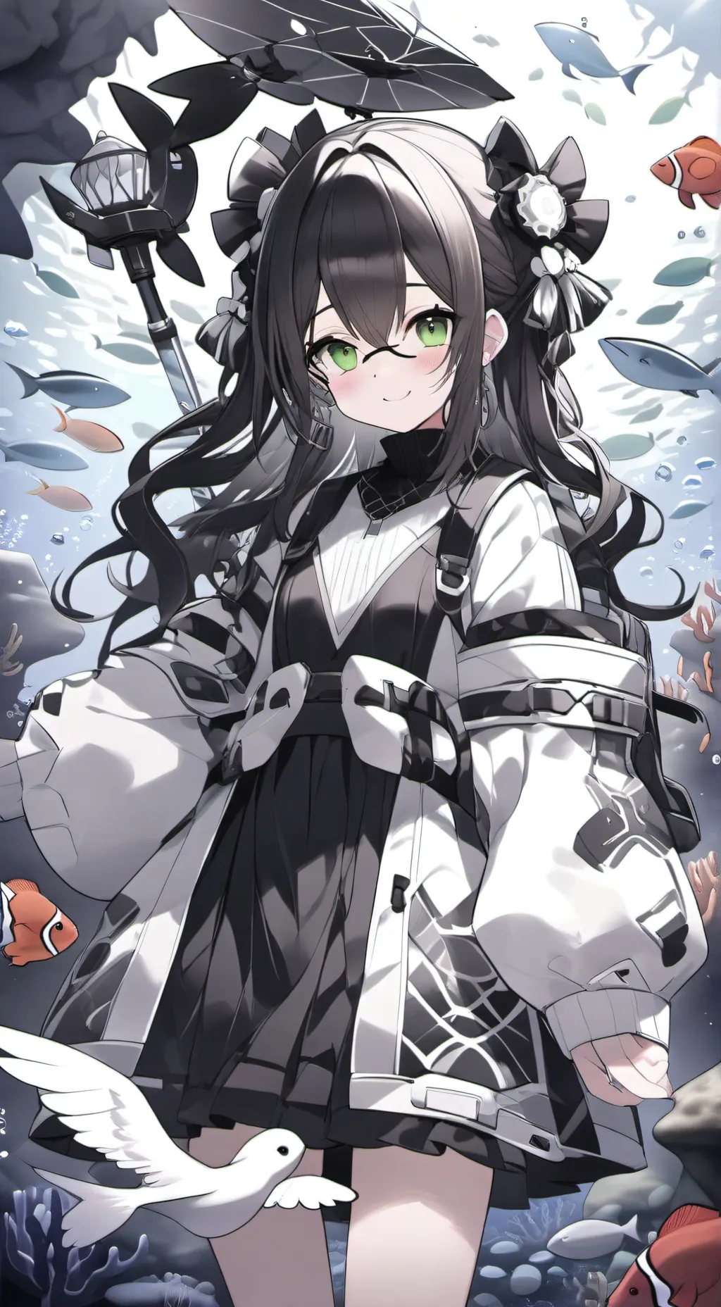 ai character: sarah background