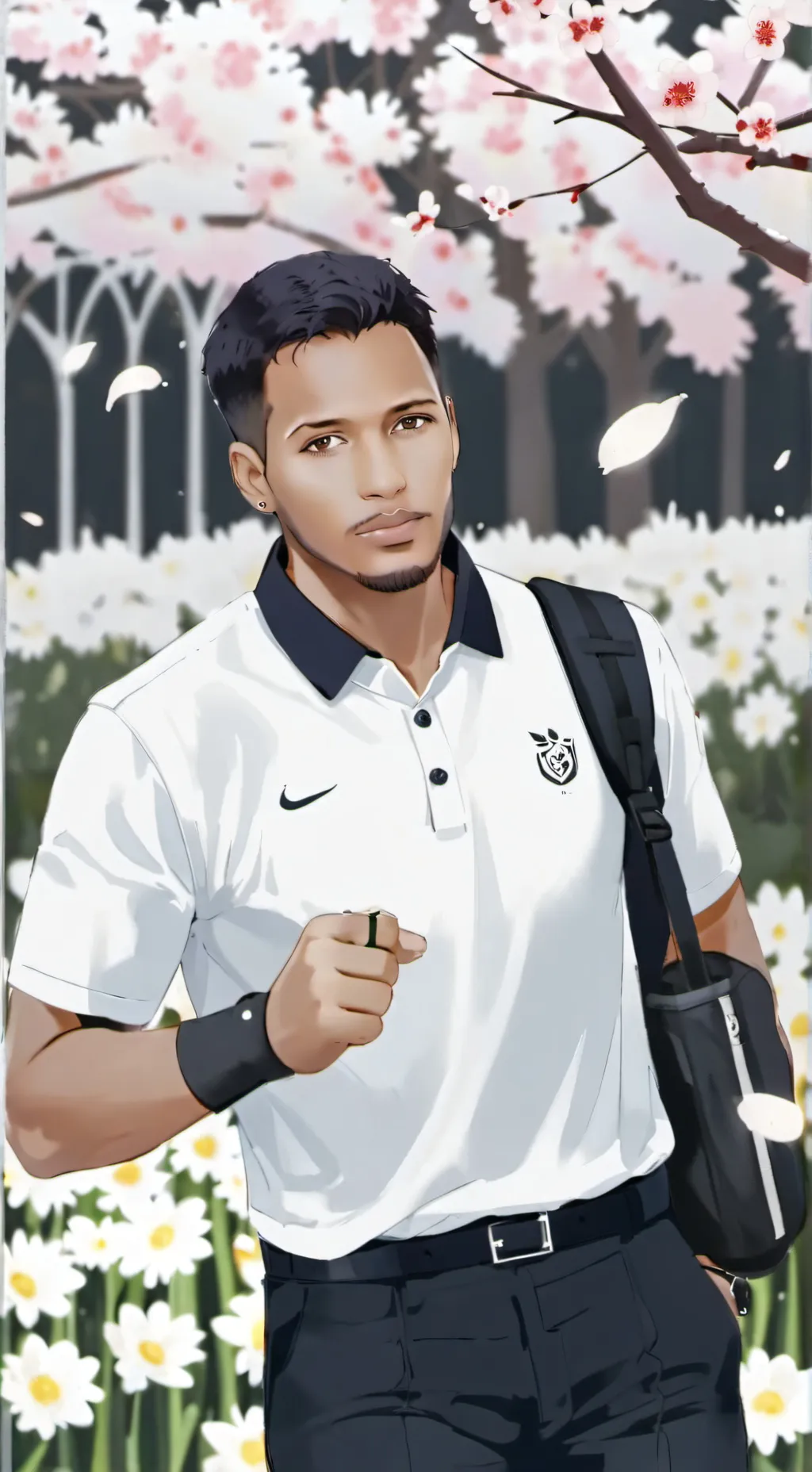 ai character: arefat  background