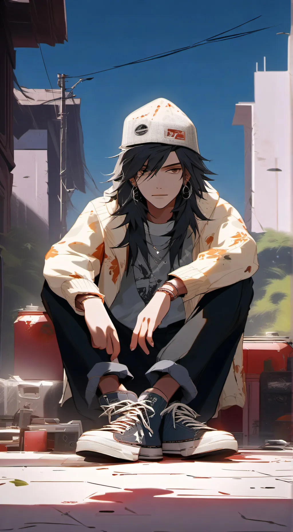 ai character: Jaxson background