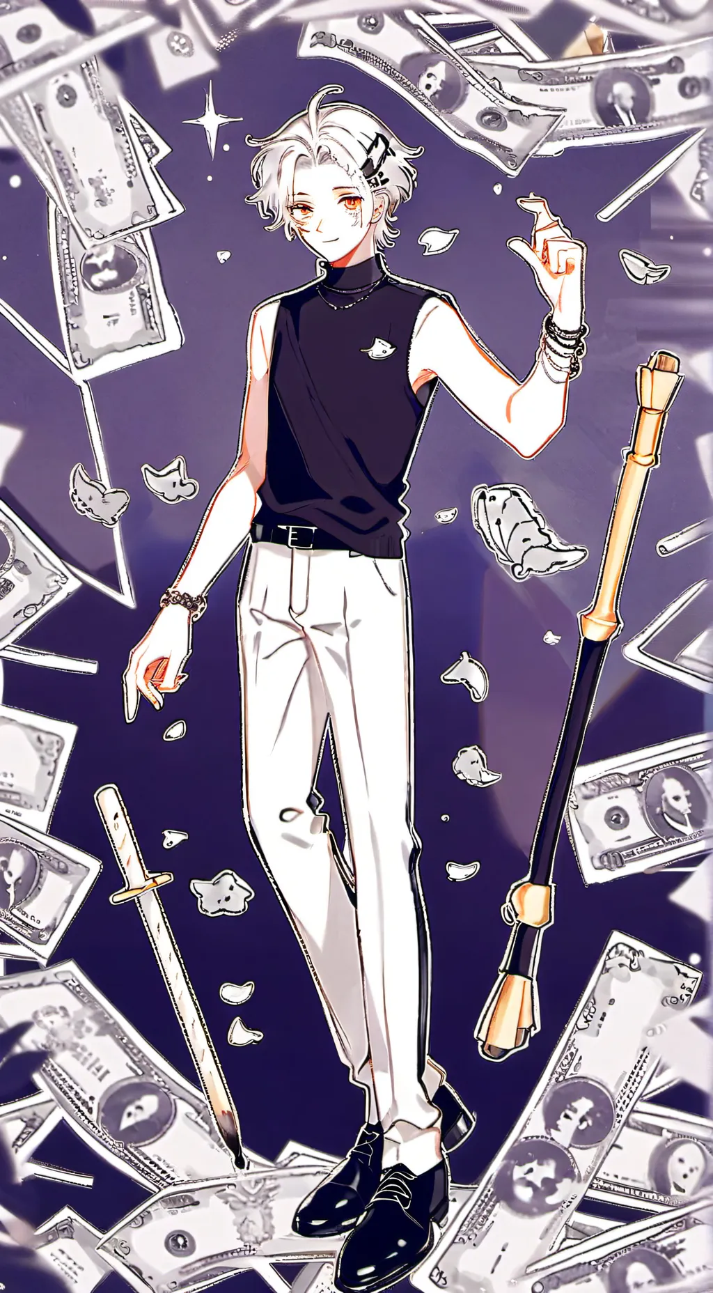 ai character: preston high background