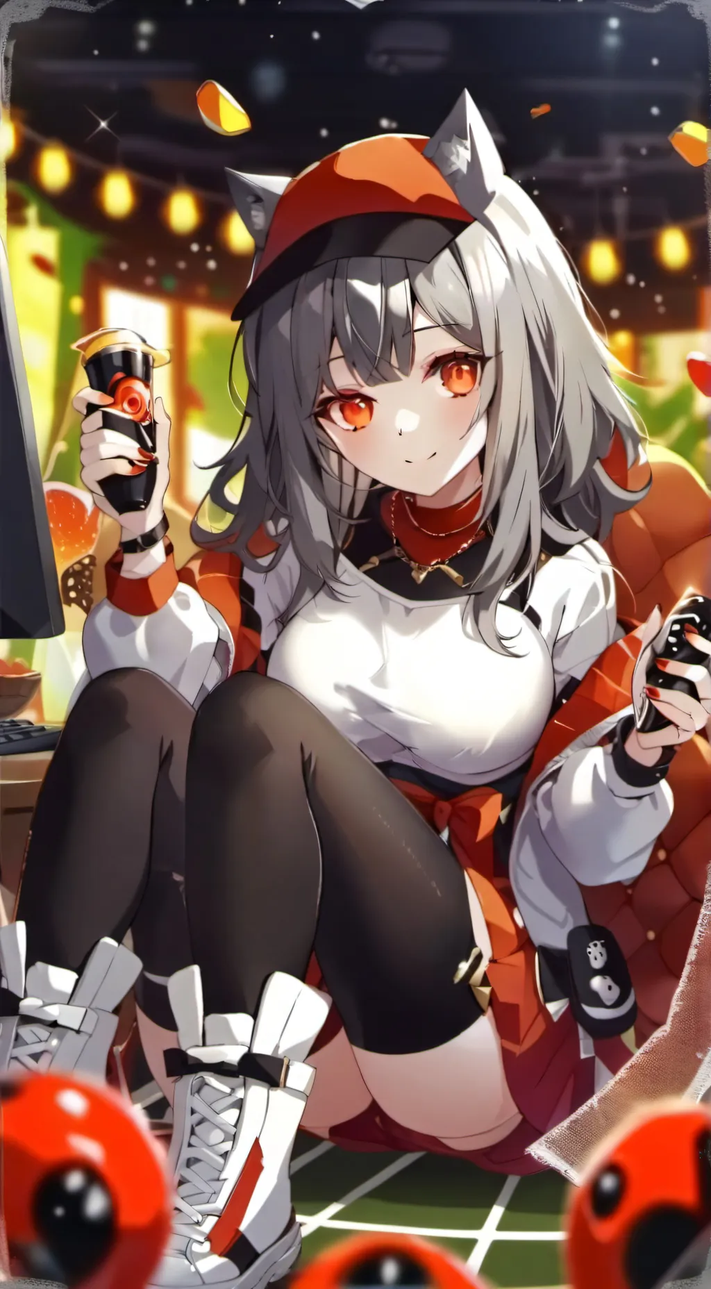 ai character: Olivia background