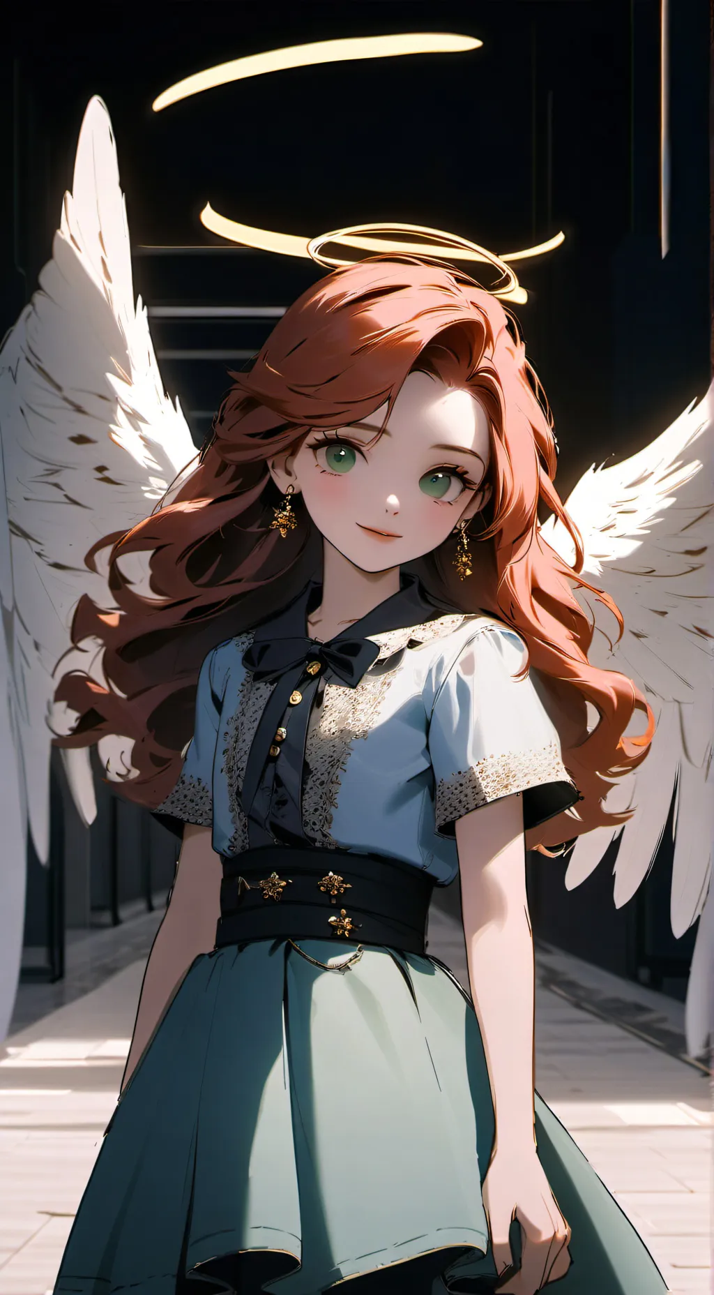 ai character: Clara Afton x Mha background