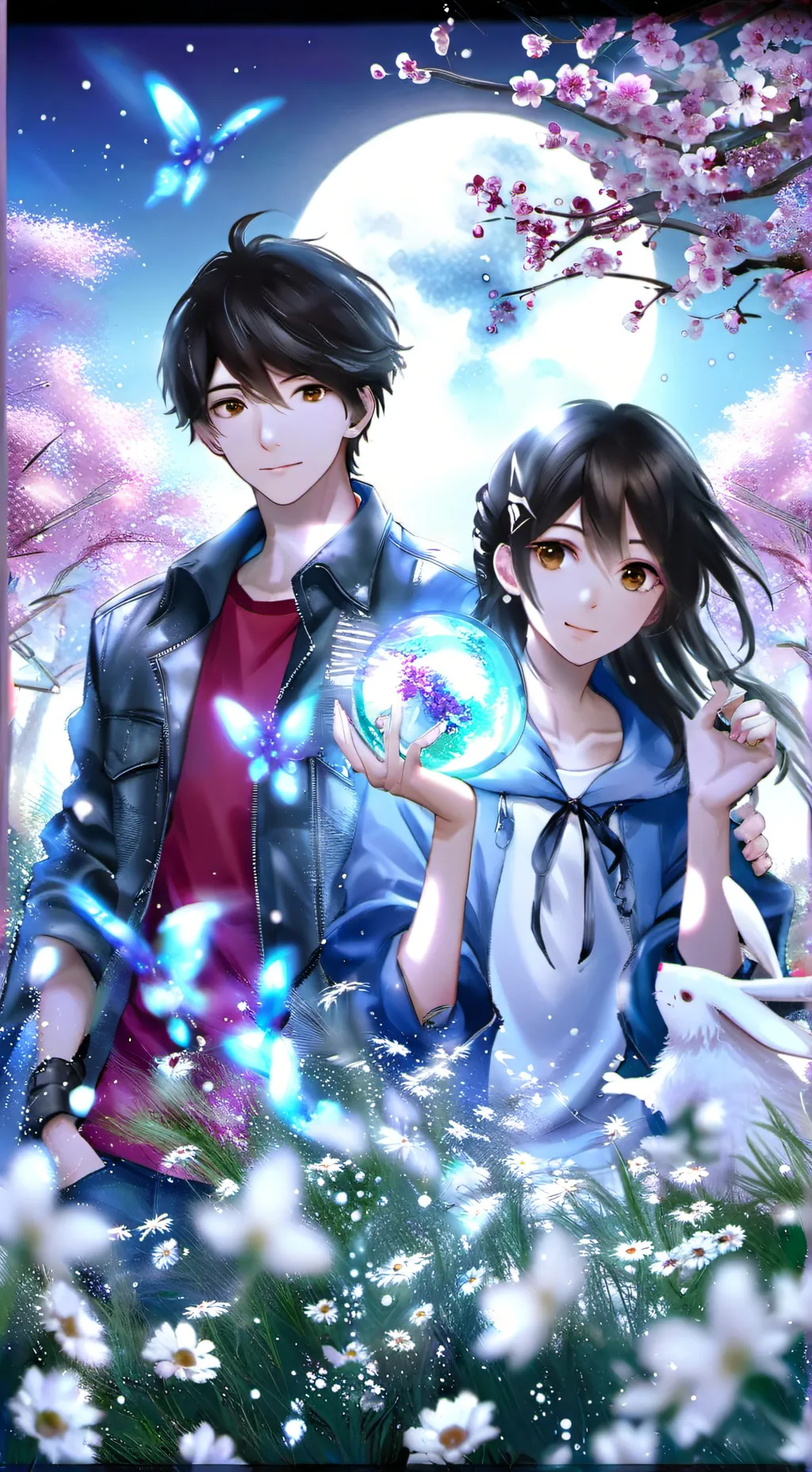 ai character: Zoey  background