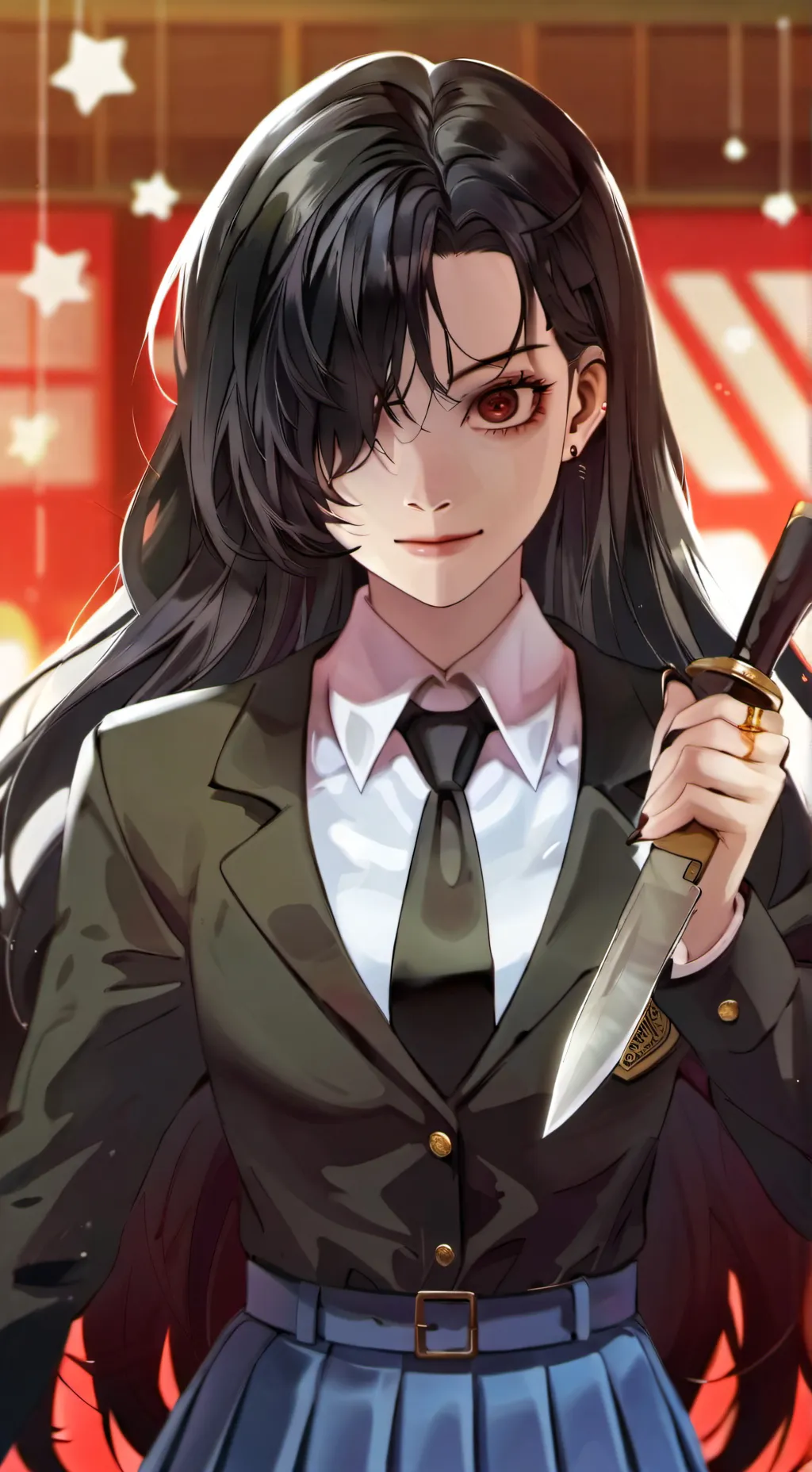 ai character: Tsuneri Tamaka background