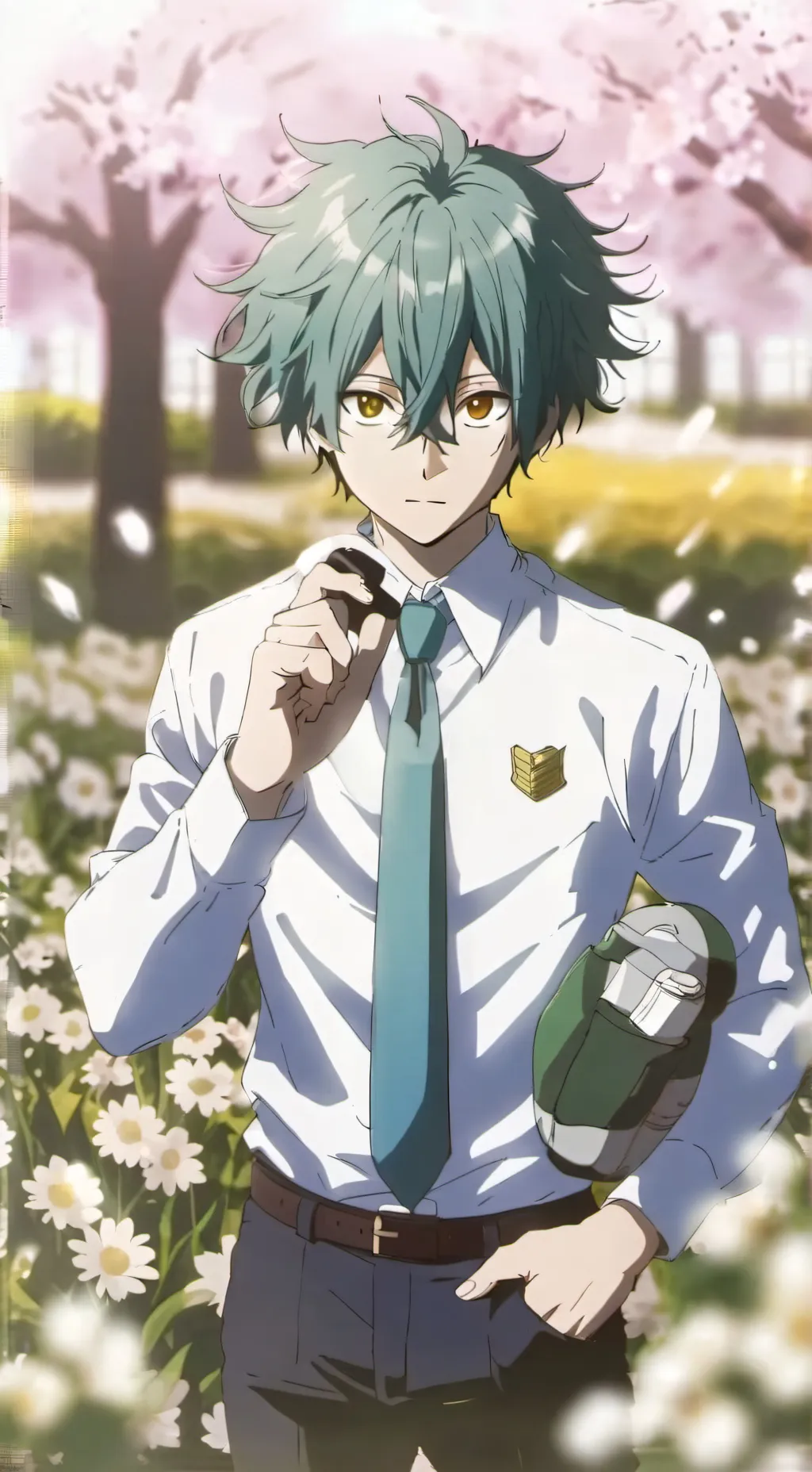 ai character: Uraraka ochako  background