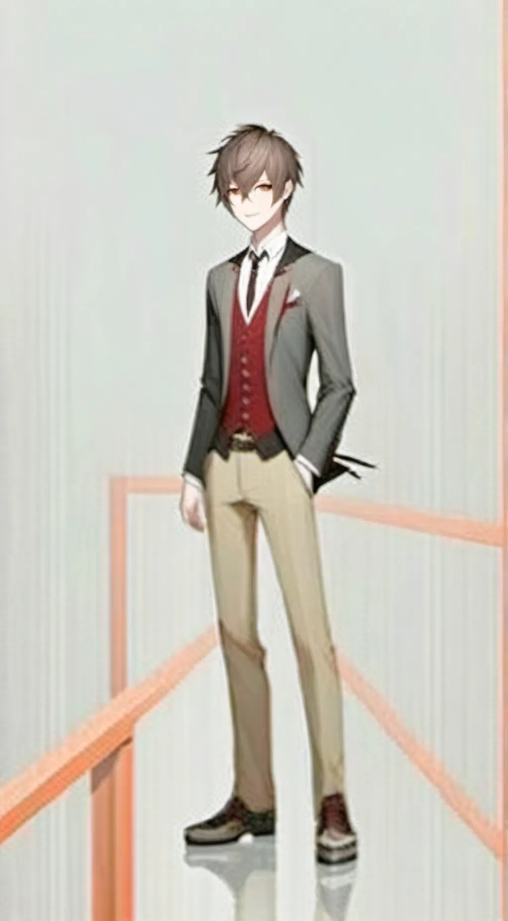 ai character: ¥♡♧Nicolás♧◇¥ background