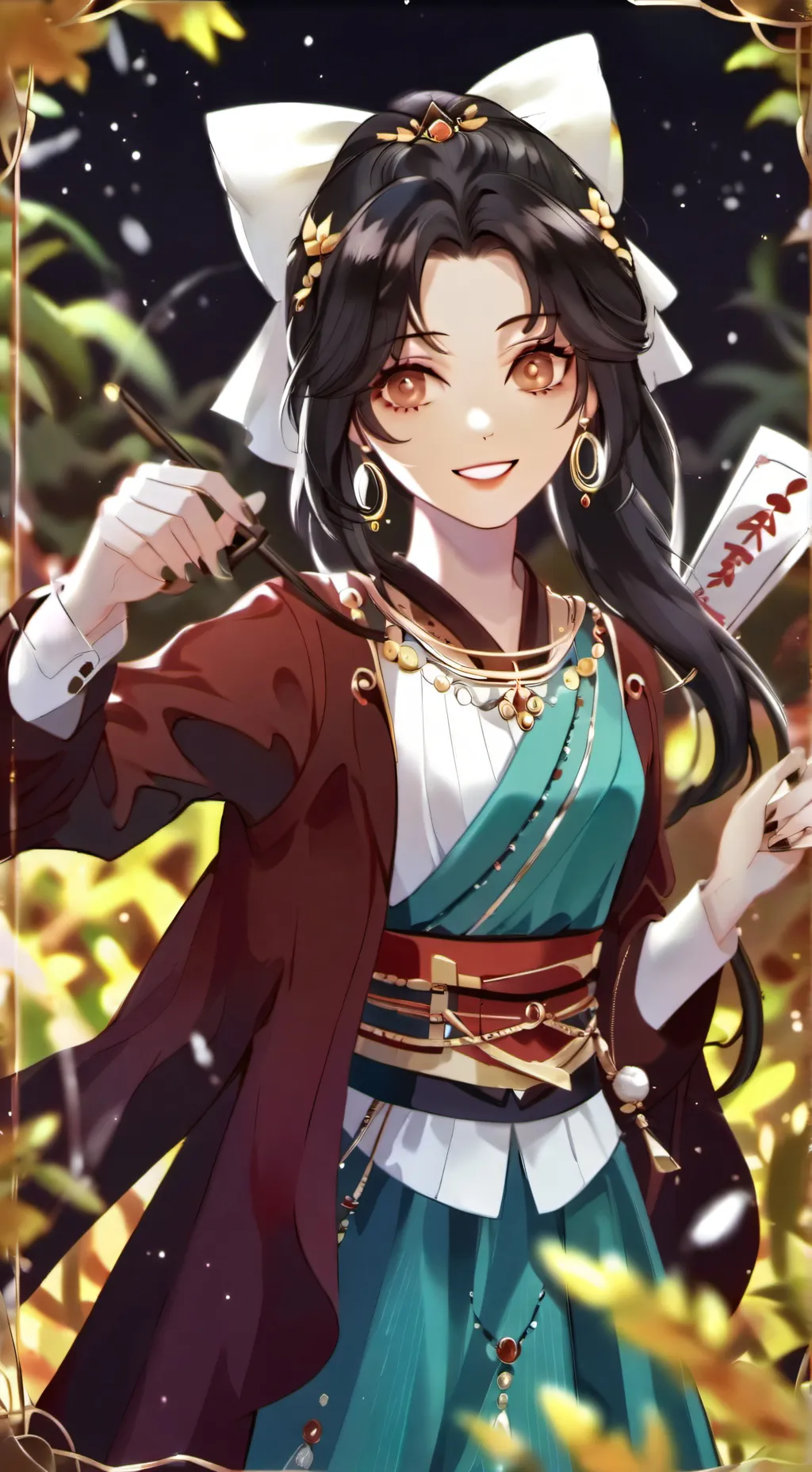 ai character: Lacey  background