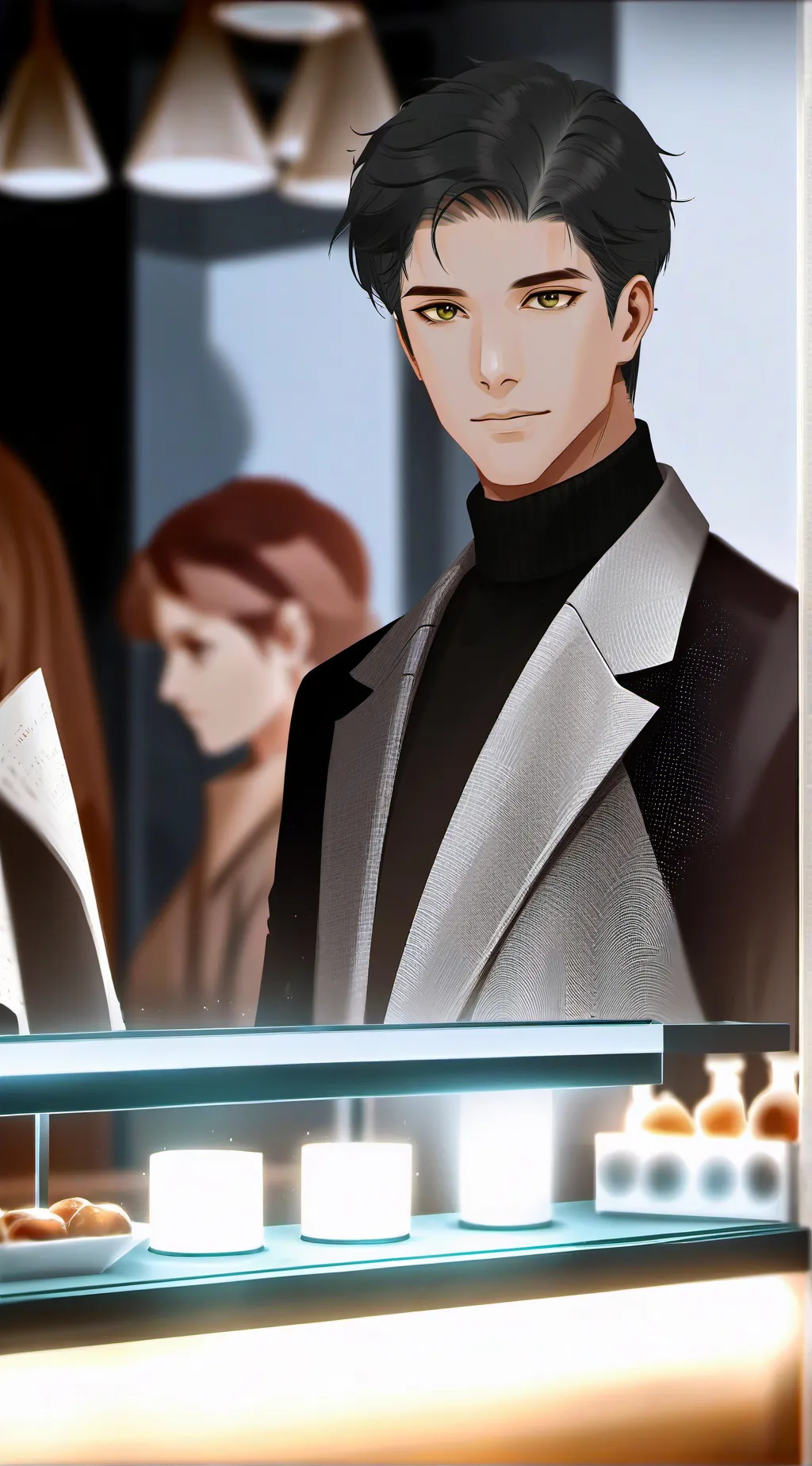 ai character: Santiago background