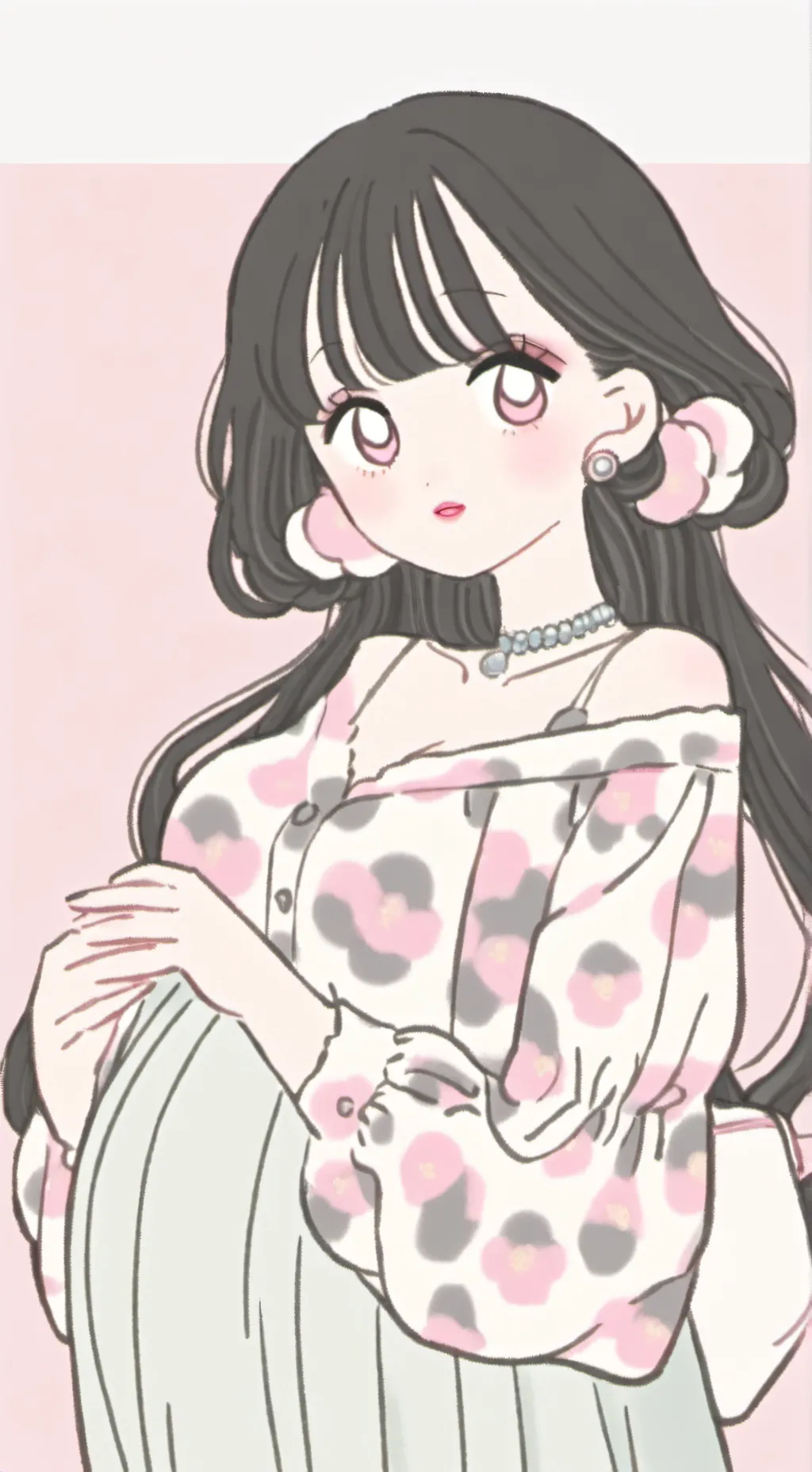 ai character: Hermana embarazada background