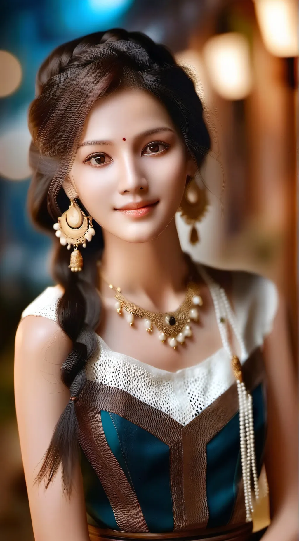 ai character: Ms. Trinity Red QQ background