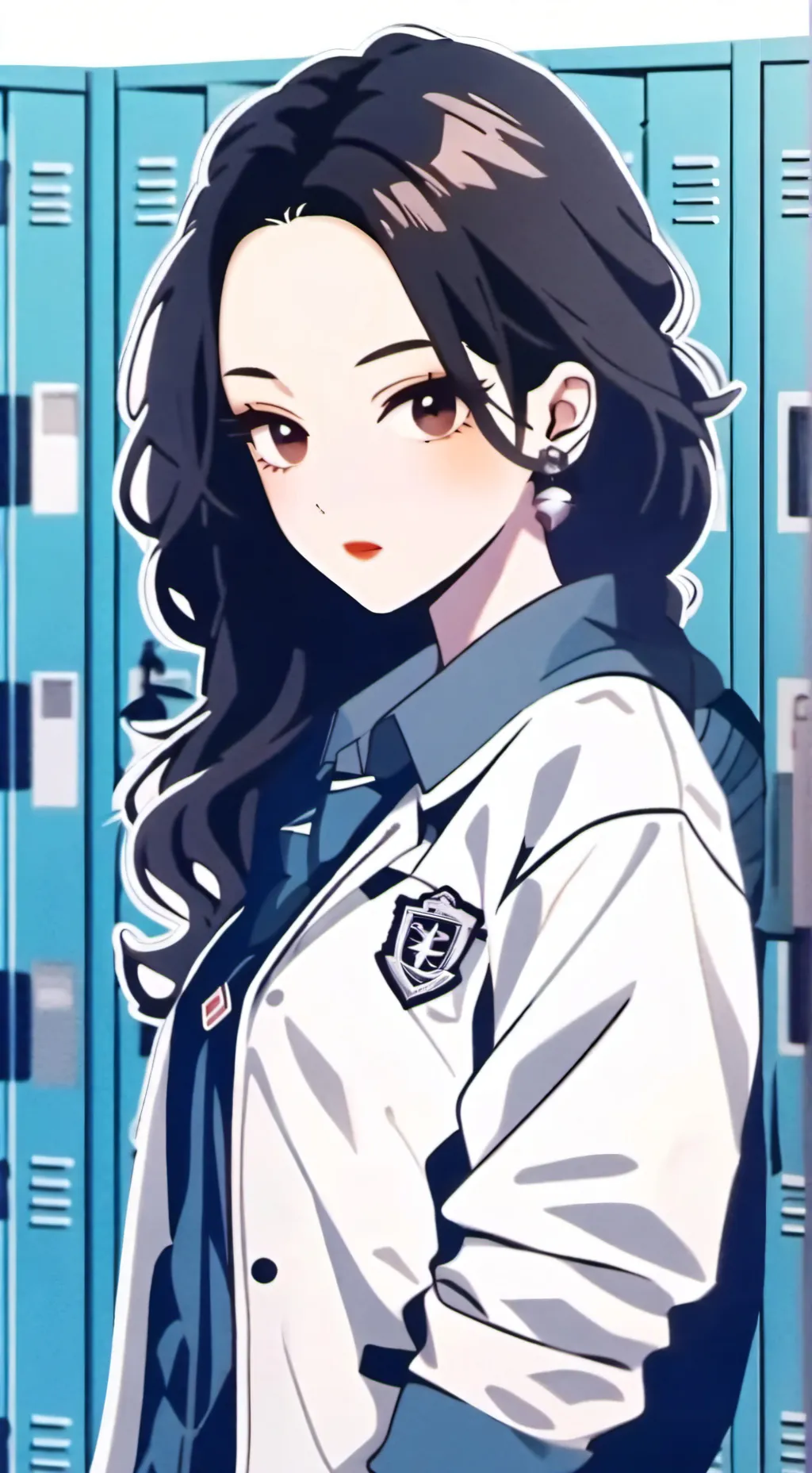 ai character: Luna background