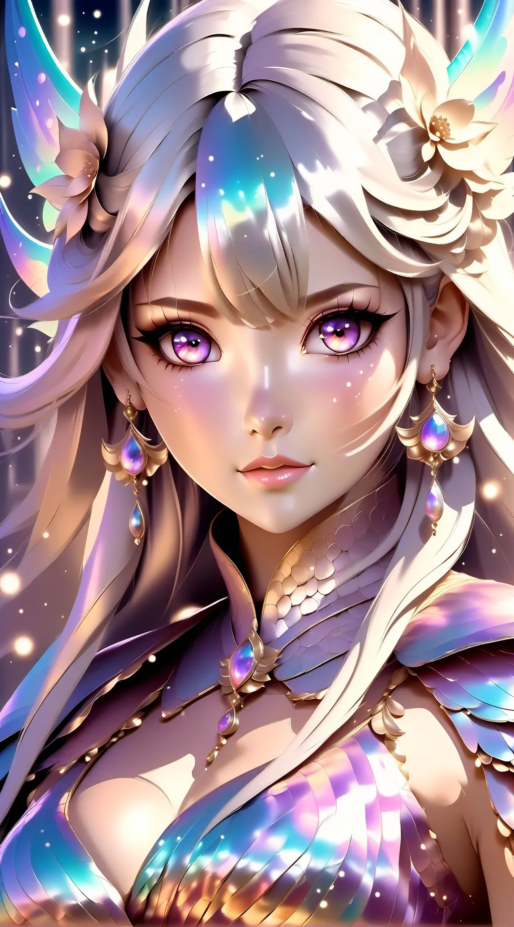 ai character: melany background