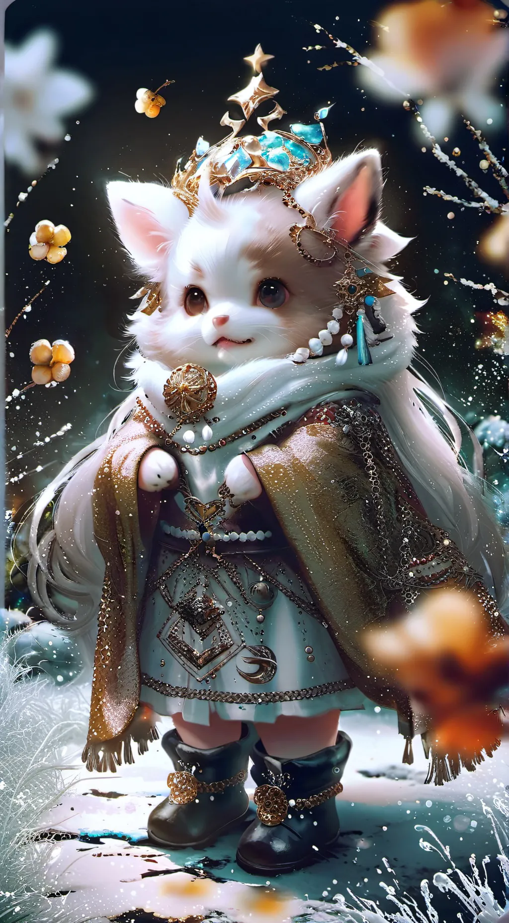 ai character: Mha lost pet background