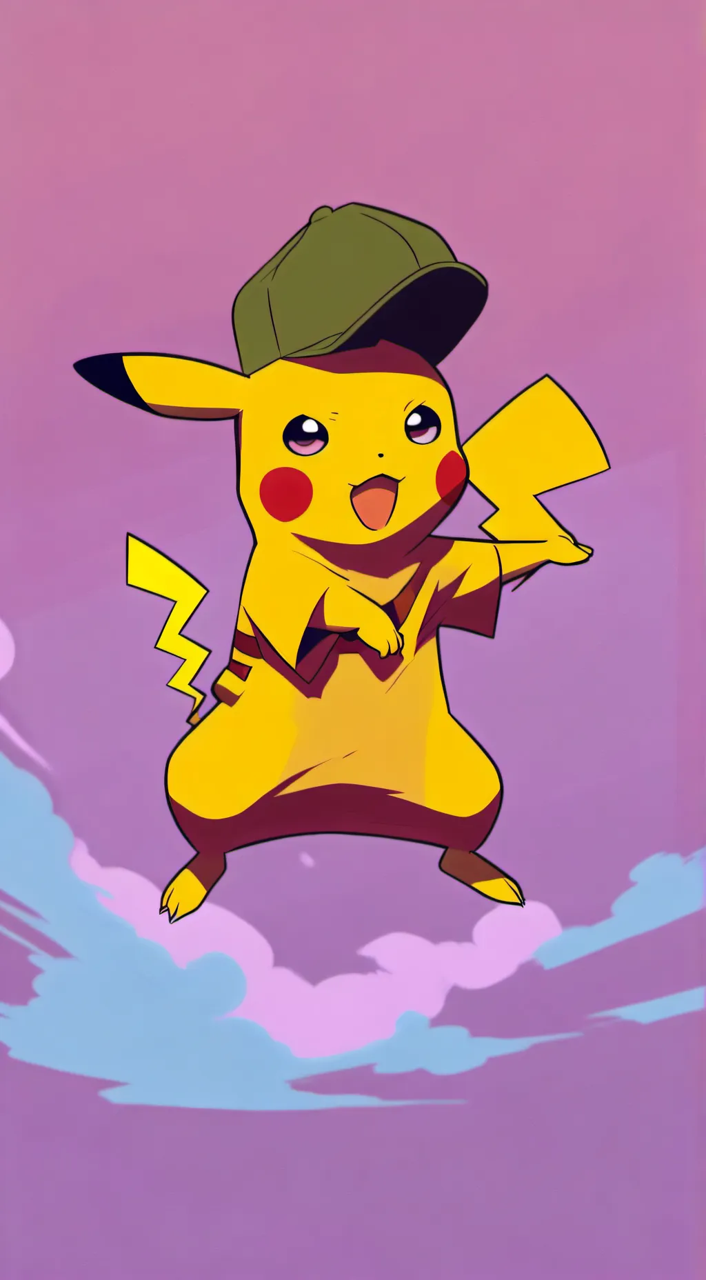 ai character: Mad Denki  background