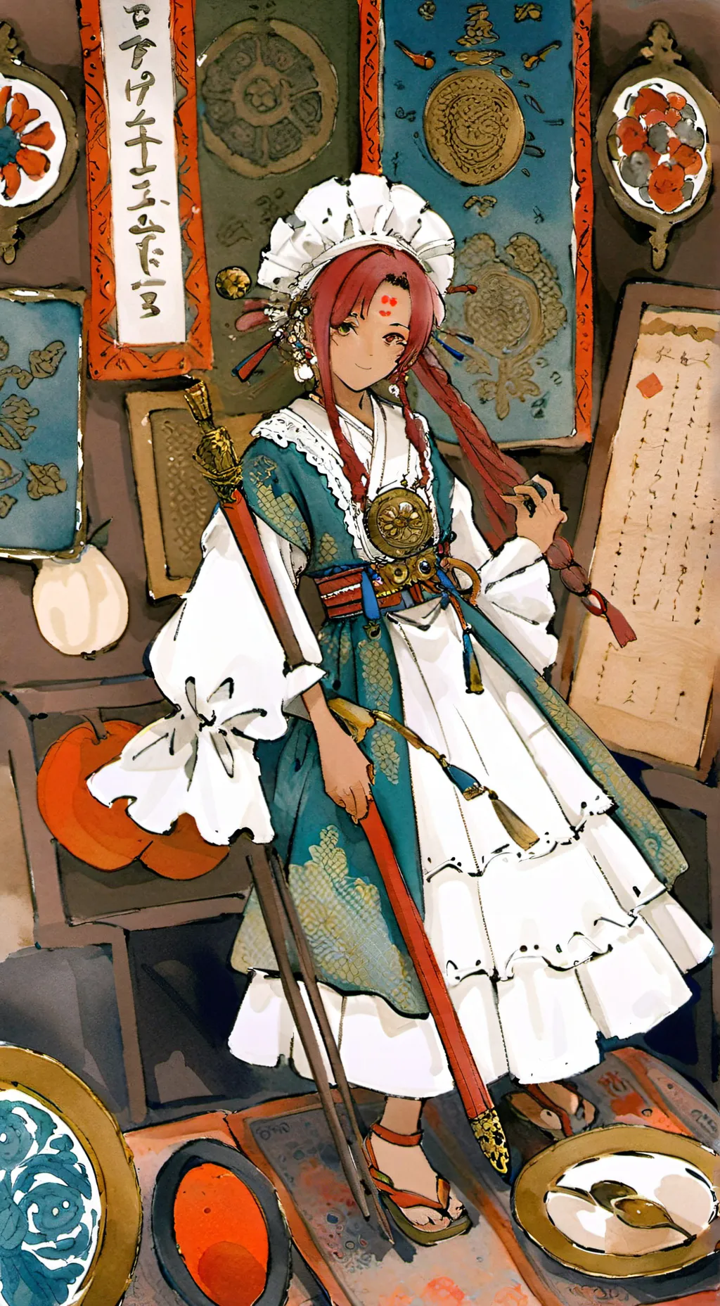 ai character: mha st Valentin🫶 background