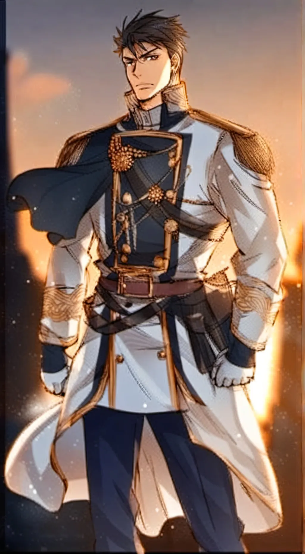 ai character: Александр background