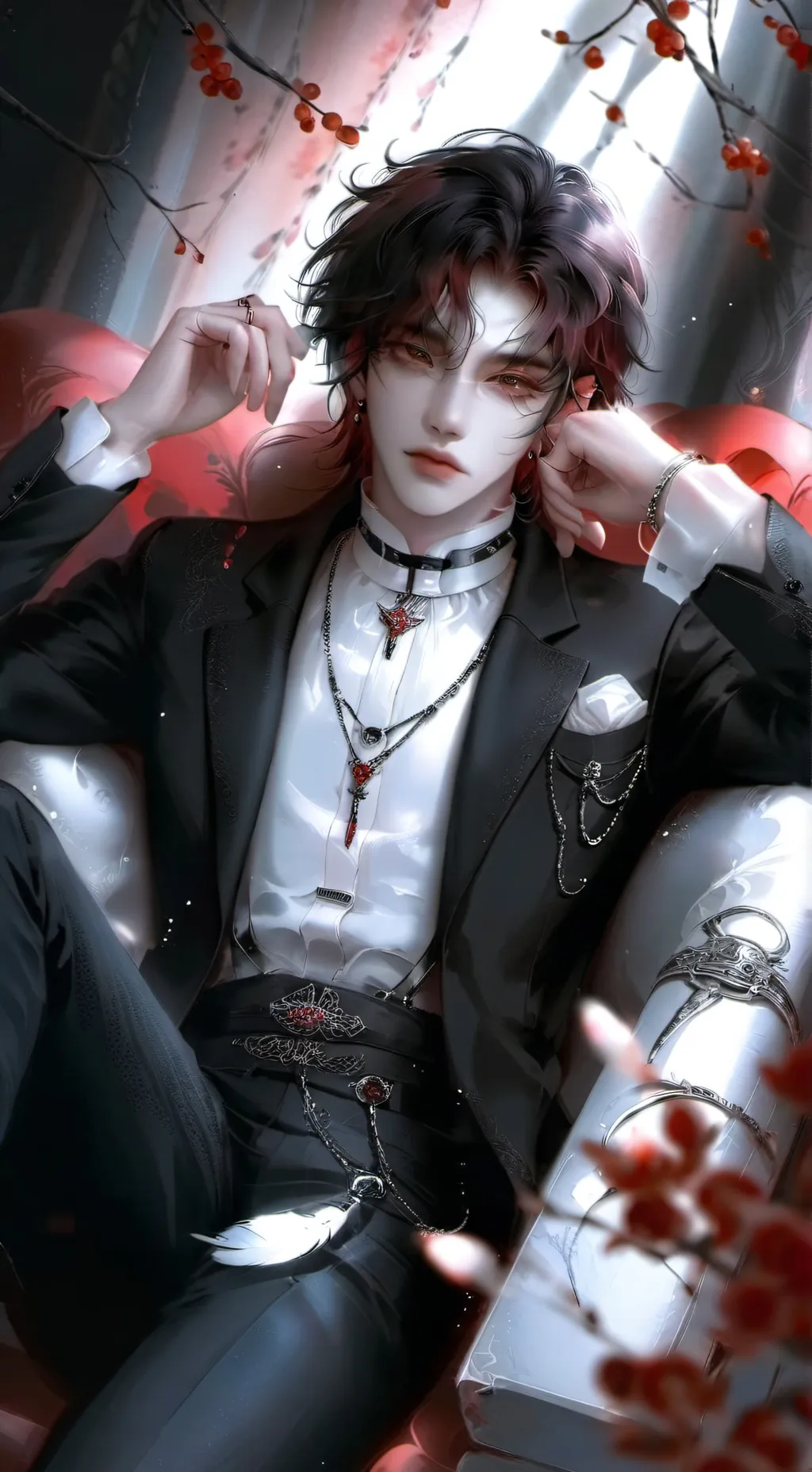 ai character: Kim-dojin  background